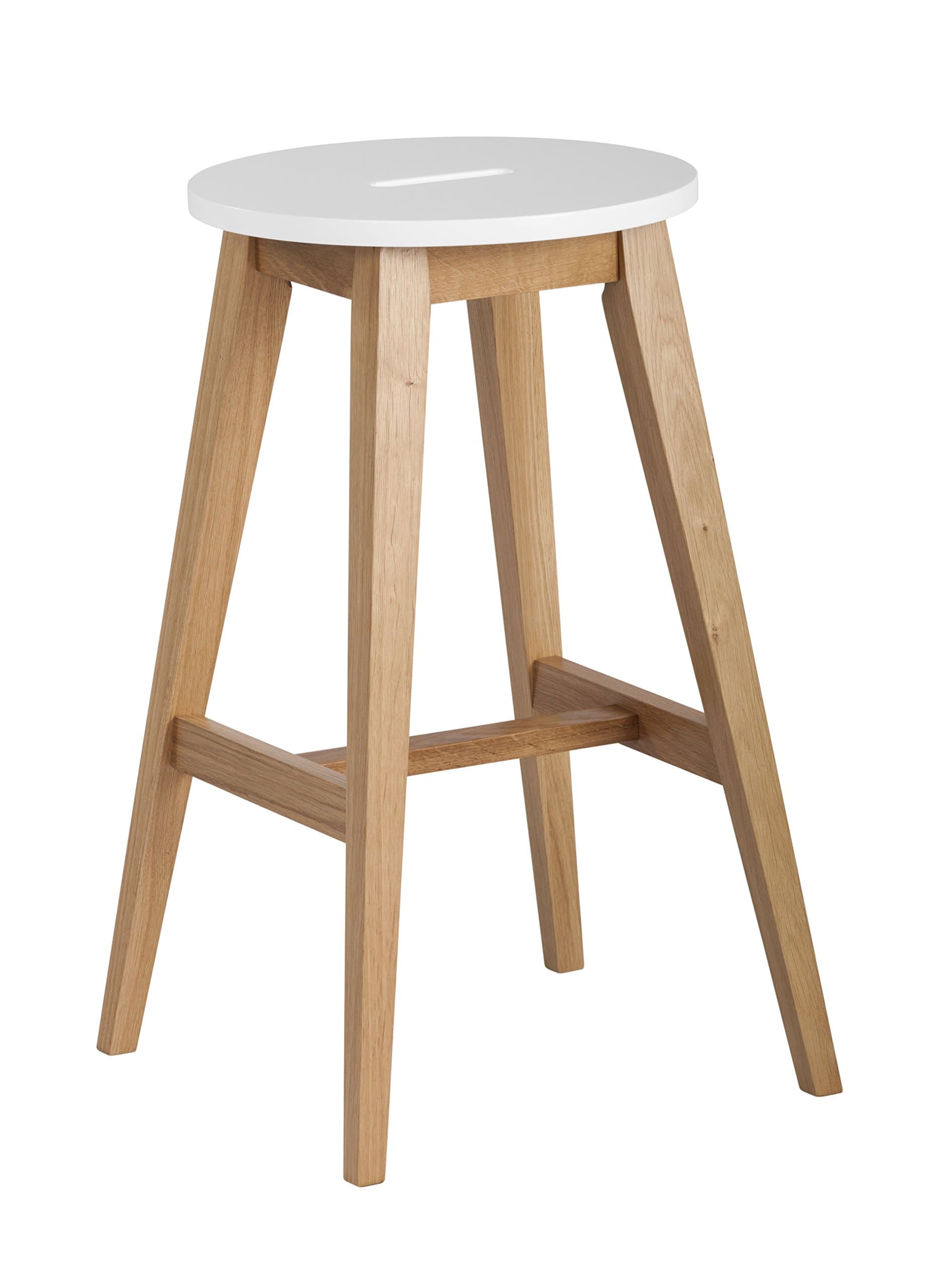 Universal Expert CHR10031A Abacus Counter Stool Oak and White