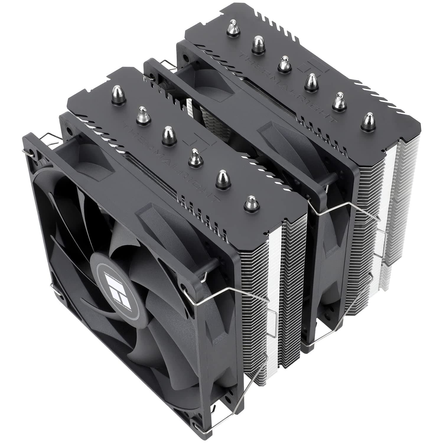 Thermalright Peerless Assassin 120 SE CPU Luftkühler, 6 Heat Pipes CPU Kühler, Dual 120mm PWM Lüfter,Aluminium Kühlkörper Abdeckung,AGHP Technologie, für AM4/AM5/Intel LGA1851/1700/1150/1151/1200