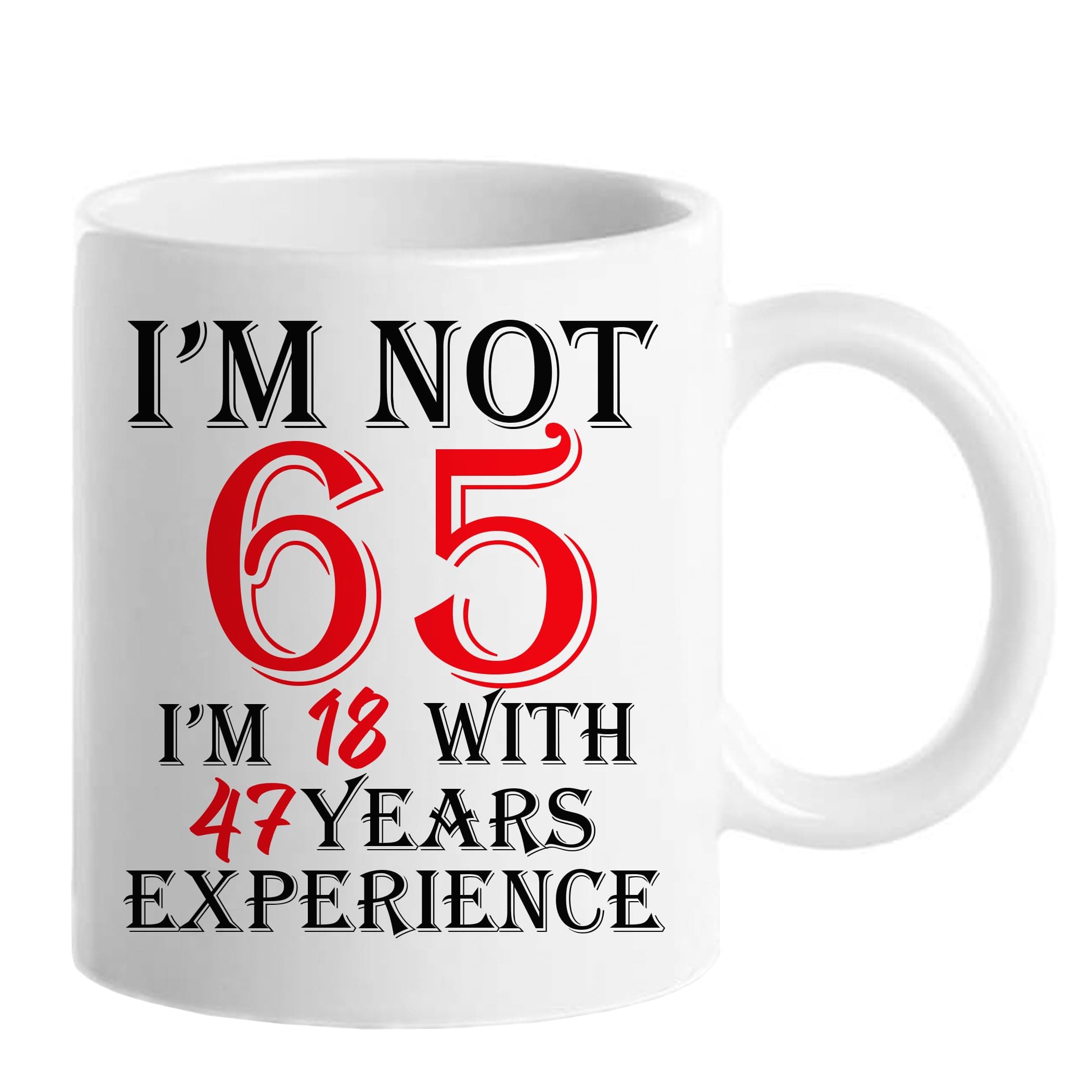 1960 65th Birthday Gifts for Women Men, Turning 65 Years Old Birthday Gift Coffee Mug, Funny 65th Birthday Gifts Ideas - Fathers Day Mothers Day Christmas Birthday for Mom, Dad, Grandma, Grandpa