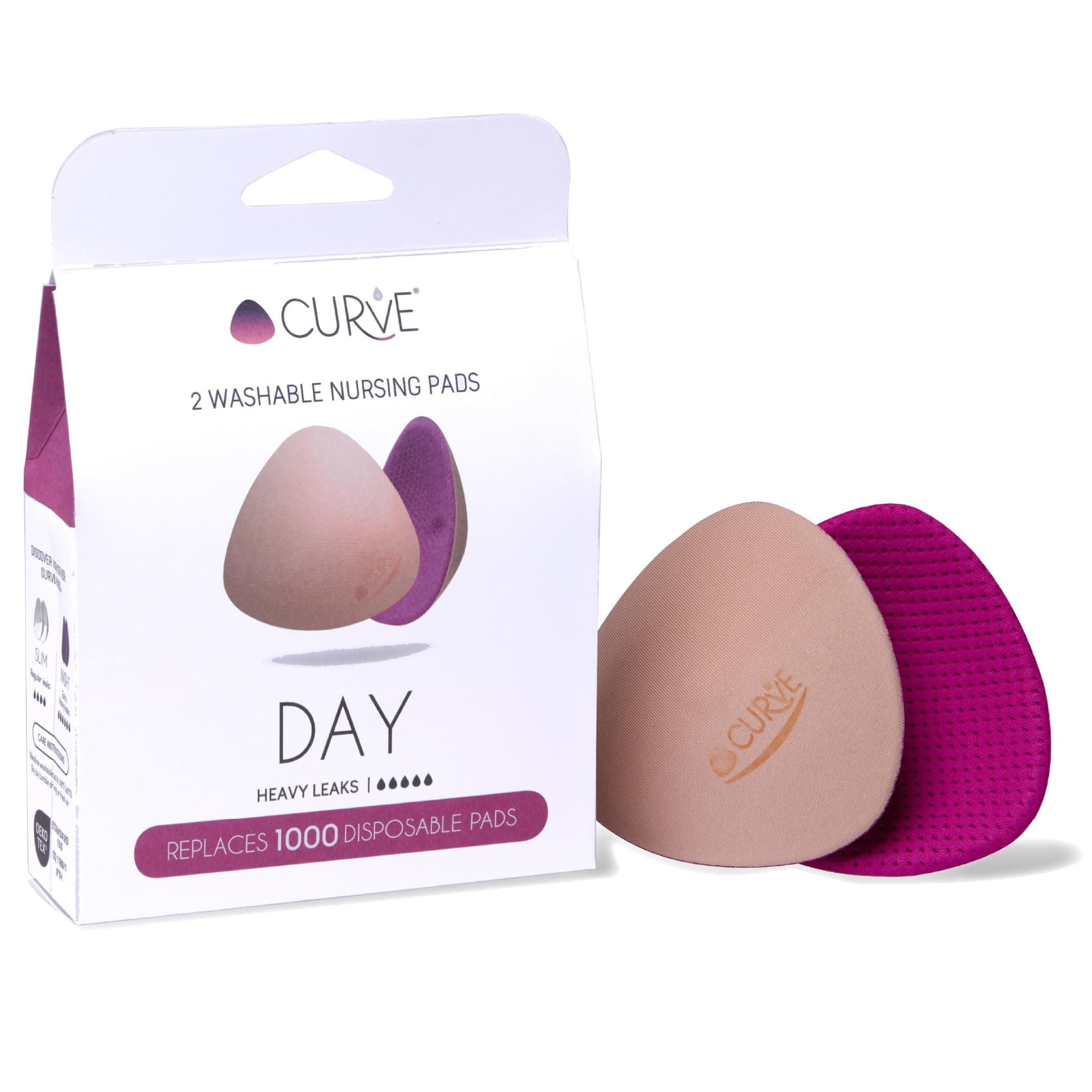 Cache Coeur Essential 1 pair of nursing pads flow, 60ml