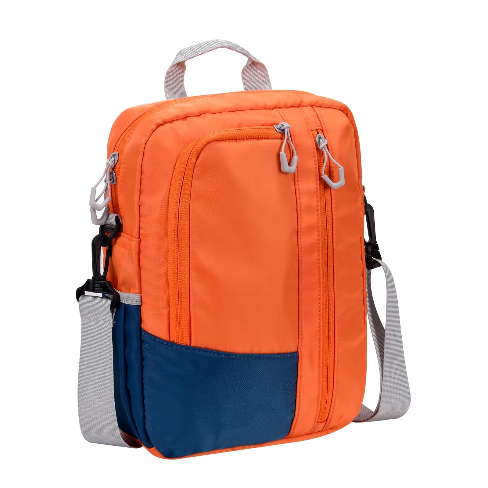 Cayeelu Crossbody Bag for iPad Mini 7/6, Padded Tablet Sleeve, 5 Pockets