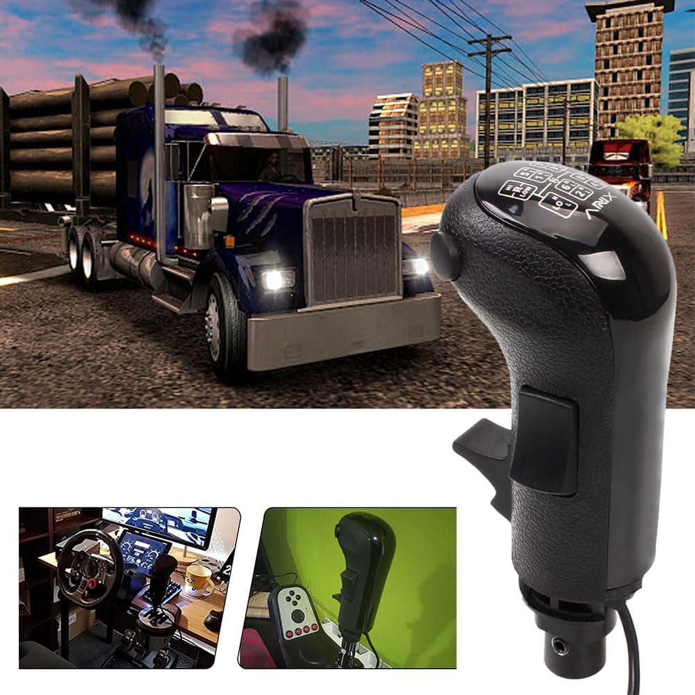 RASTP USB American Truck Simulator Shifter for ATS & ETS2 Games (Style 1)