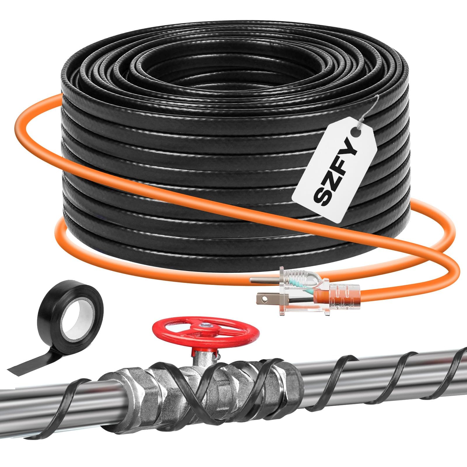 3FT Pipe Heat Cables,Plumbing Fixtures, Heat wire,heat cable