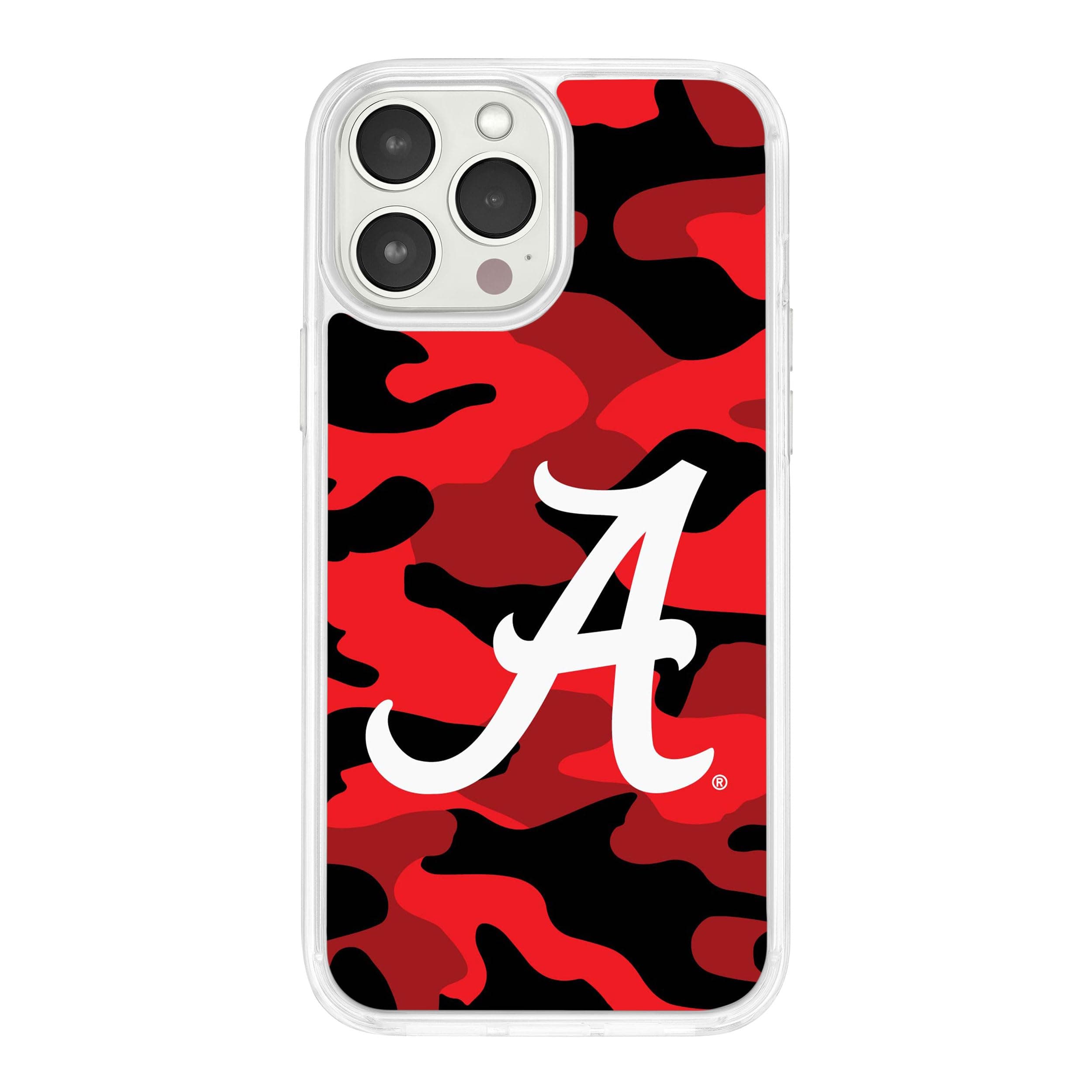 Affinity Bands Alabama Crimson Tide HD Phone Case Compatible with MagSafe Apple iPhone 14 Plus (Camo)