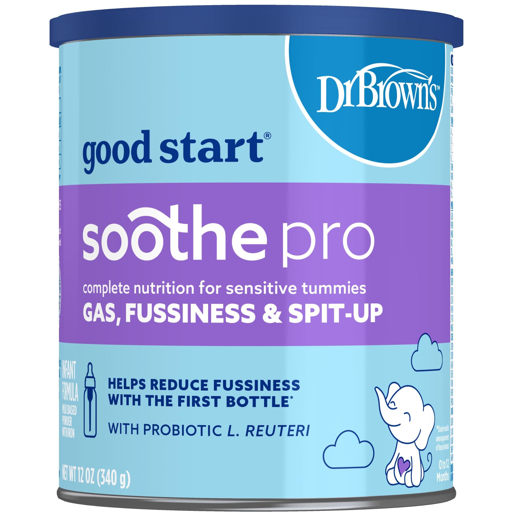 Good Start Dr. Brown's Soothe Pro Baby Formula Powder, 12 Ounce