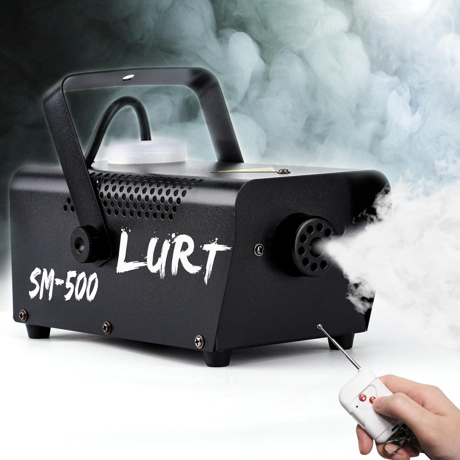 LURT Fog Machine Smoke Machine Indoor Outdoor Halloween Smoke Maker Stage