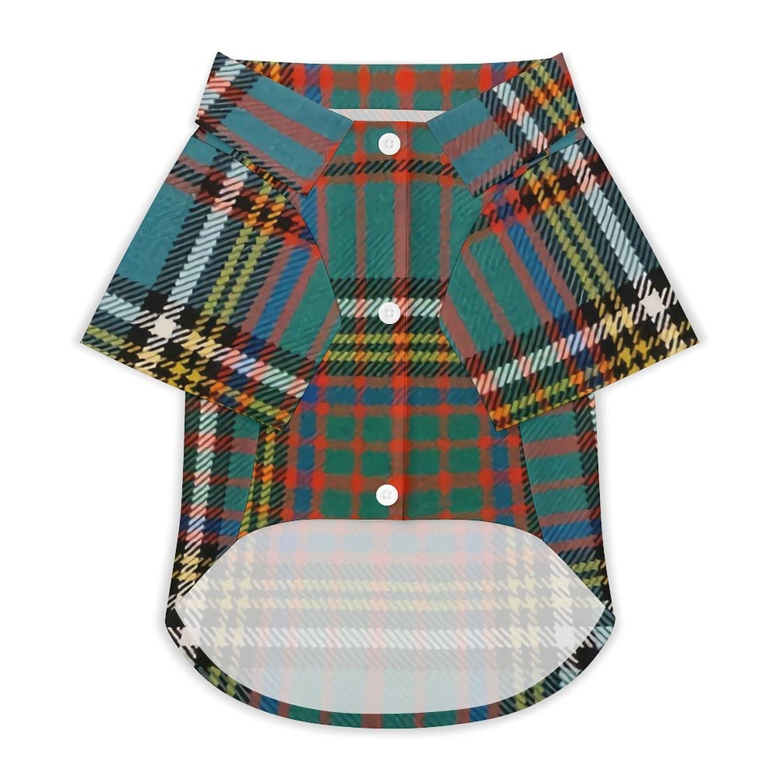 Anderson Ancient Tartan Dog Shirt for Small Medium and Large Pet Clothes Breathable Puppy Pajamas Comfort Cat Apparel for Everyday Wear, and Photoshoots XL