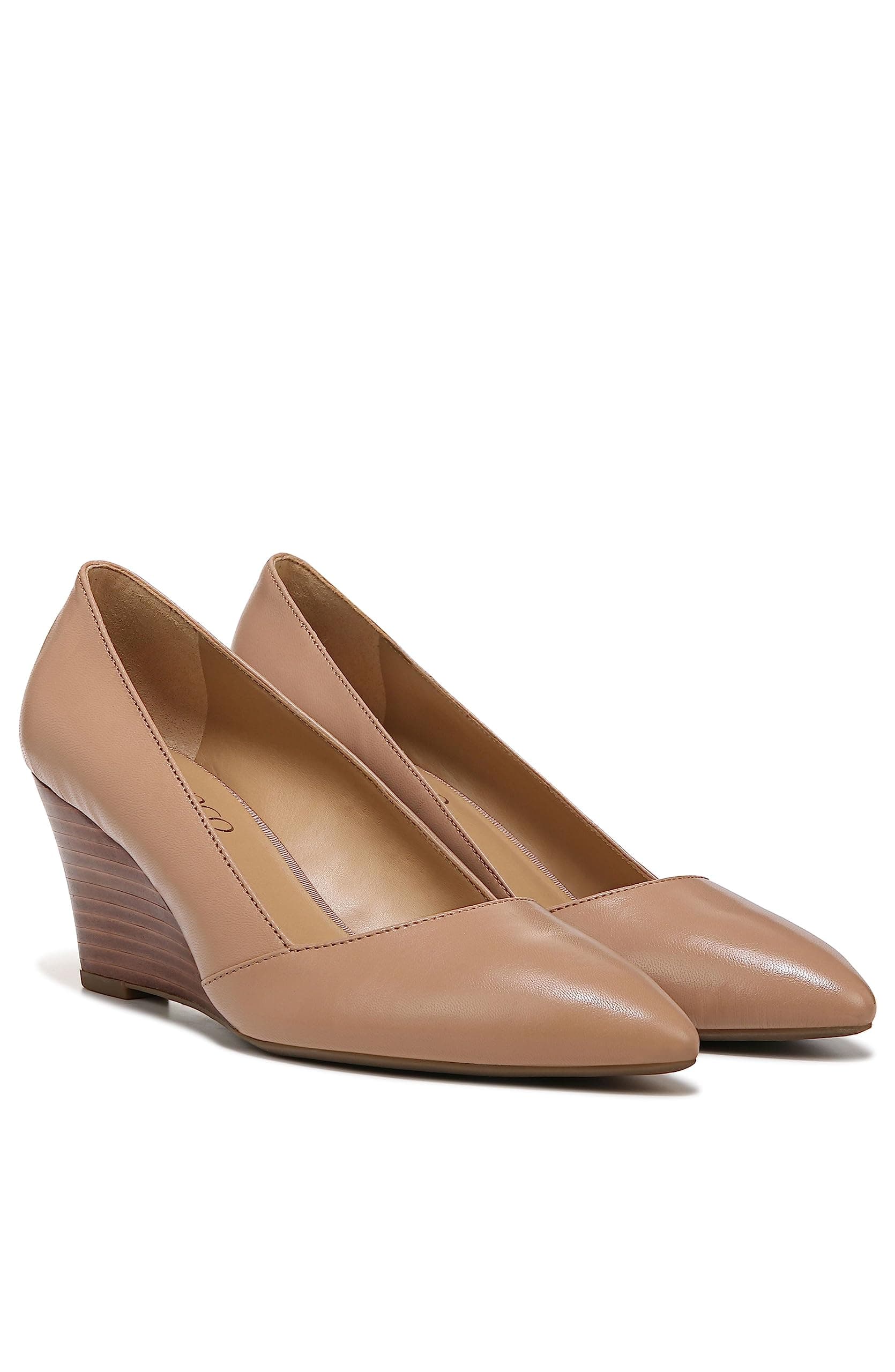 Franco Sarto Women's Frankie Pump, Cool Taupe Leather, 3.5 UK