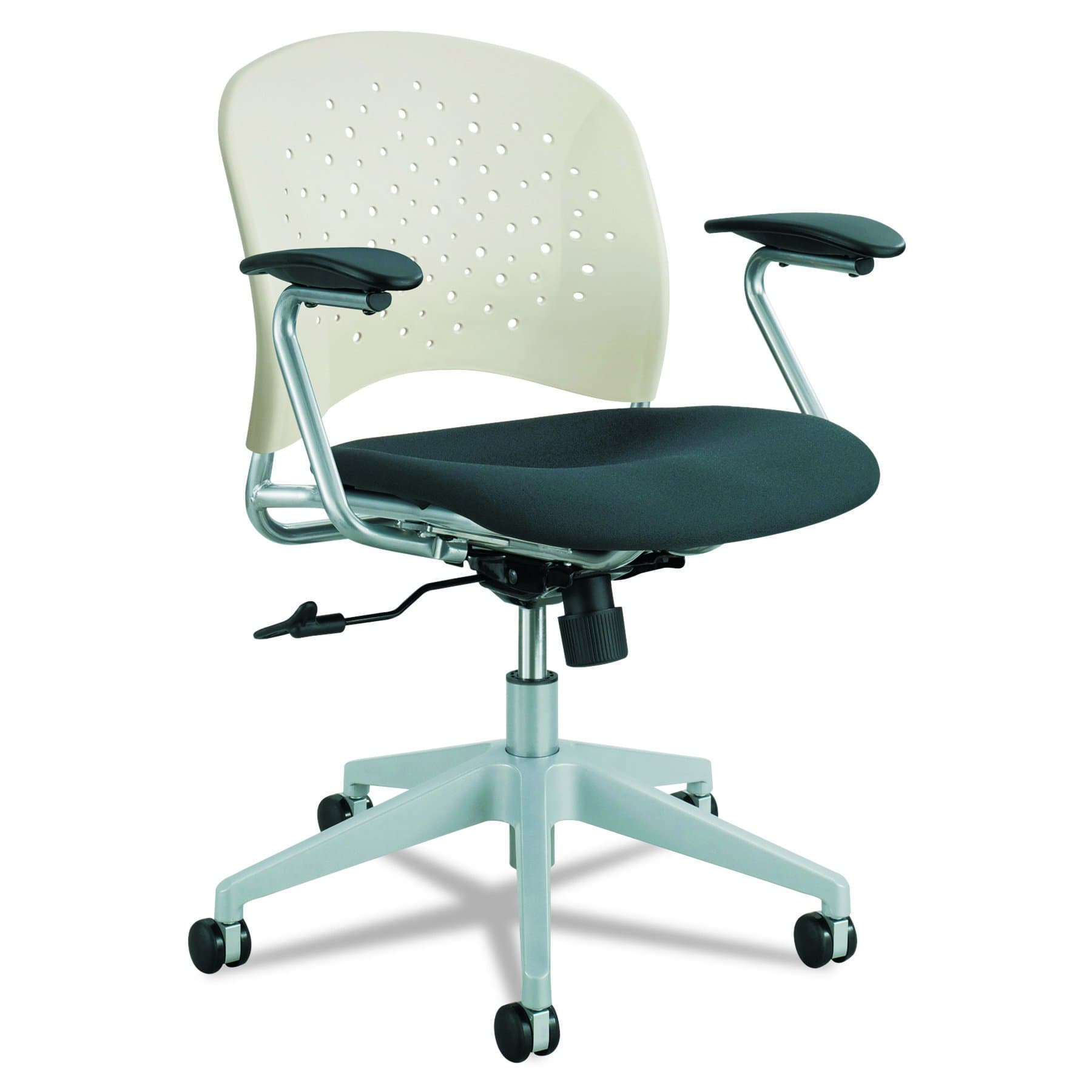 Safco Products Reve Round Back Task Chair, Latte