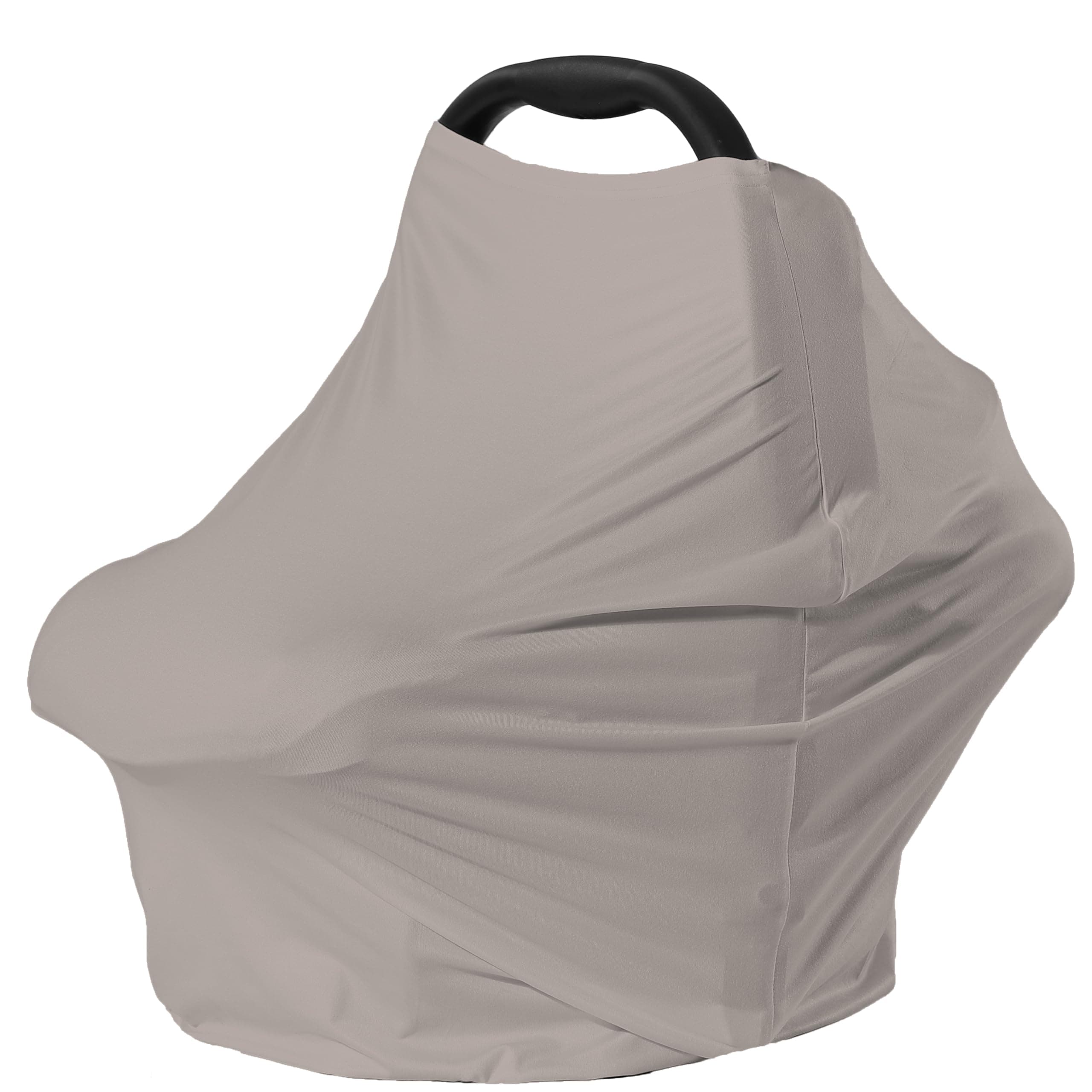 Nursing Cover for Car Seat Cover Baby - Multi-use Breastfeeding Cover Carseat Canopy Cover (deep khaki)