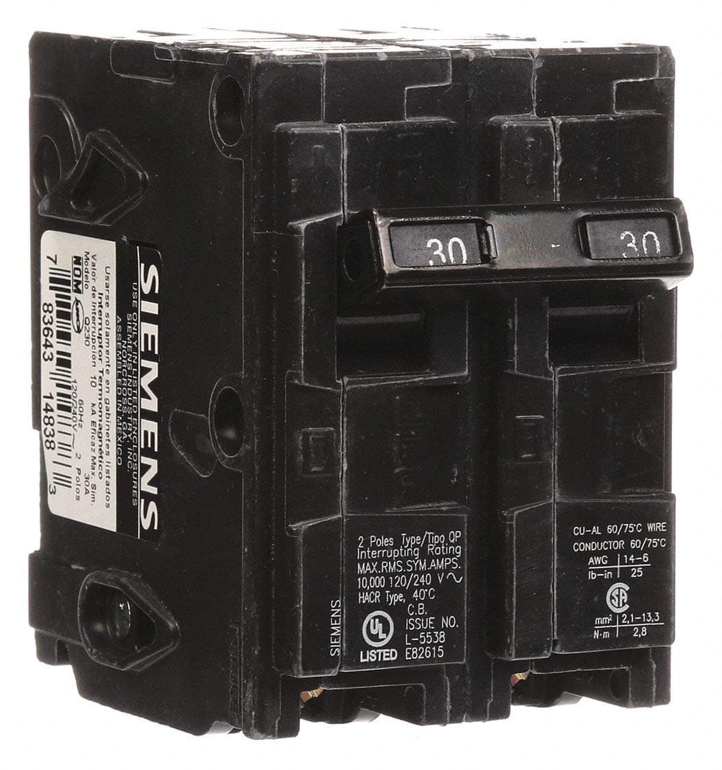SIEMENS Q230 30-Amp Double Pole Type QP Circuit Breaker