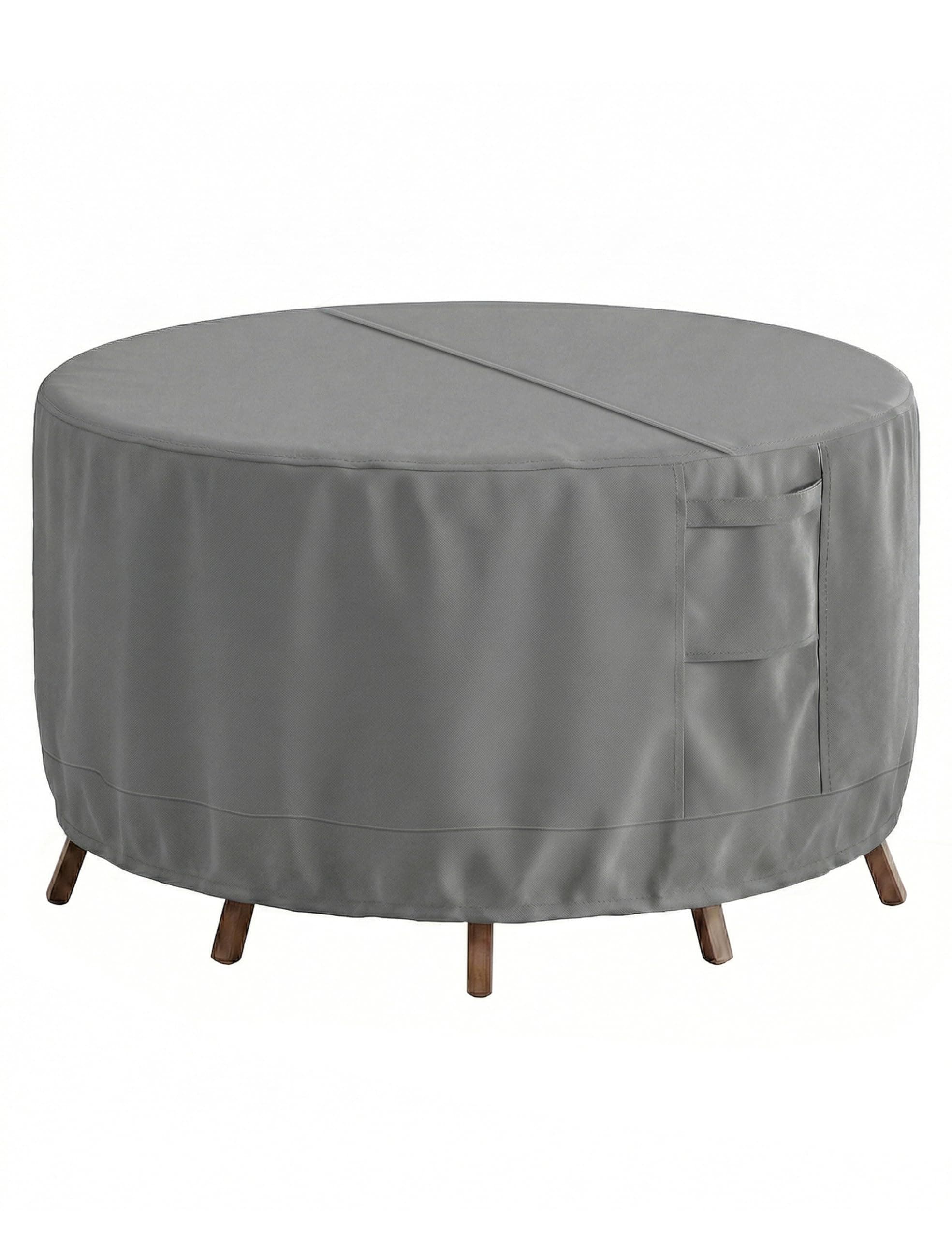 Vailge Patio Outdoor Furniture Covers Waterproof, Round Outdoor Table Cover