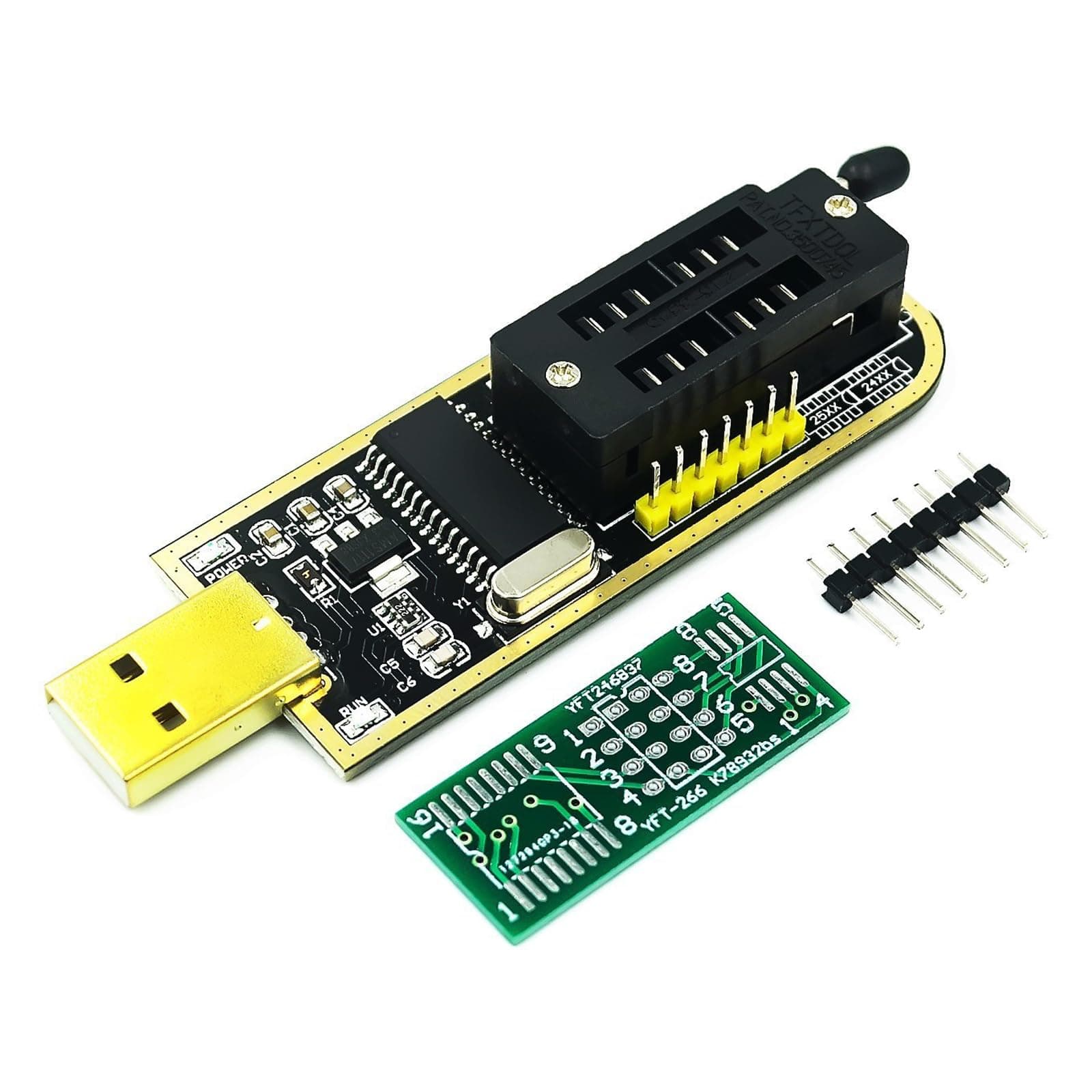 CH341A STC Flash 24 25 EEPROM BIOS Writer USB Programmer SPI USB to TTL (C-001)