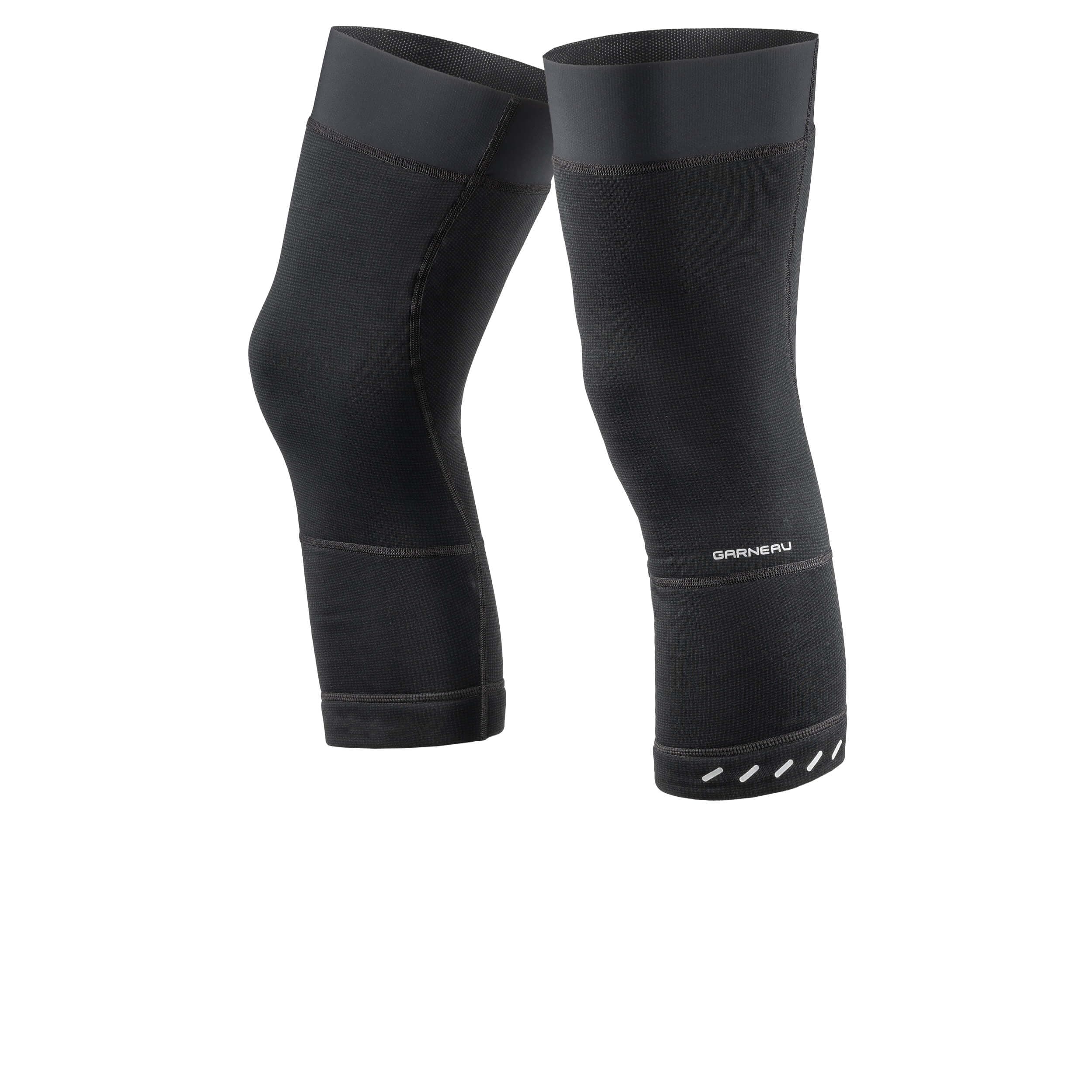 Garneau Adult Wind Pro 2 Knee Warmers, Black, X-Small