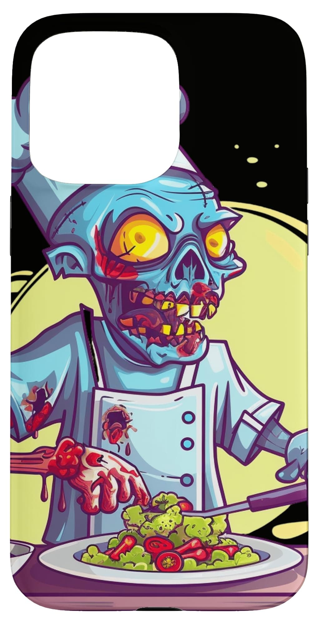 Zombie Chef Cartoon For Horror Enthusiasts Case for iPhone 15 Pro Max