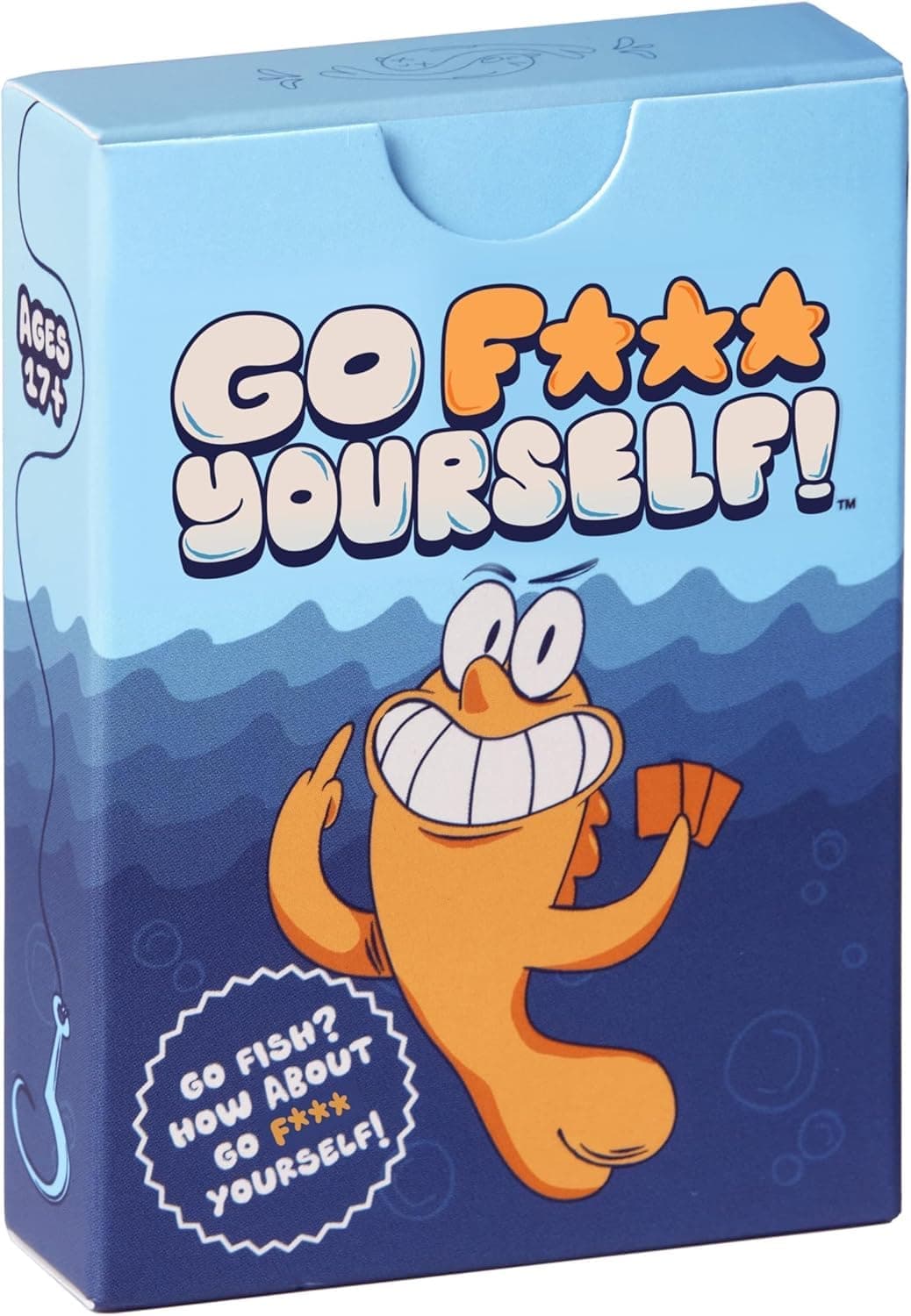 Go F Yourself! – The Grown Up Go Fish Card Game You've Always Wanted | Hilarious Party Game for Grown Ups, 2+ Players | 52 Cards,