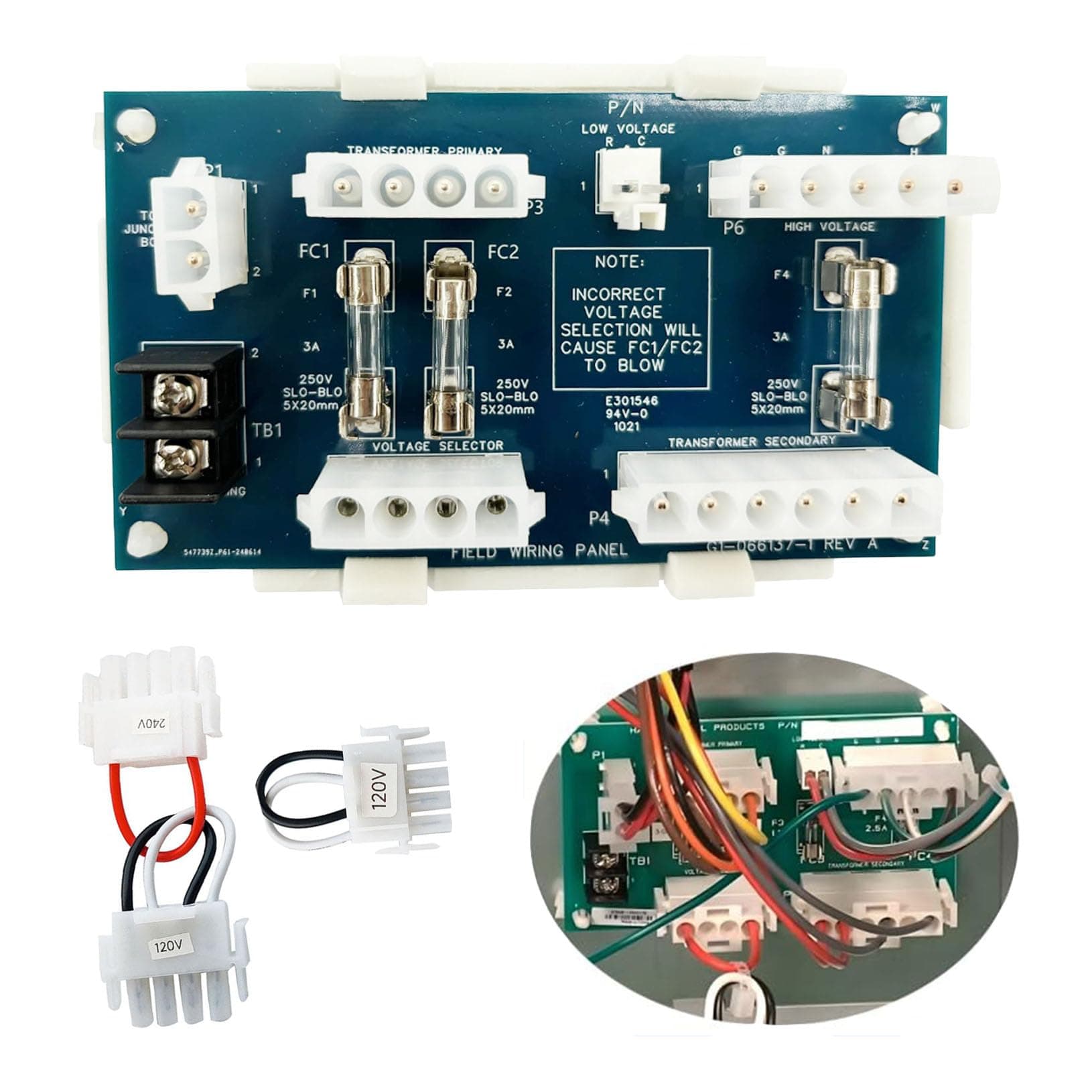 Gihdfer FDXLFWP1930 Pool Heater FD Field Wiring Panel Kit Replacement for Hayward H-Series (from H150 to H500)