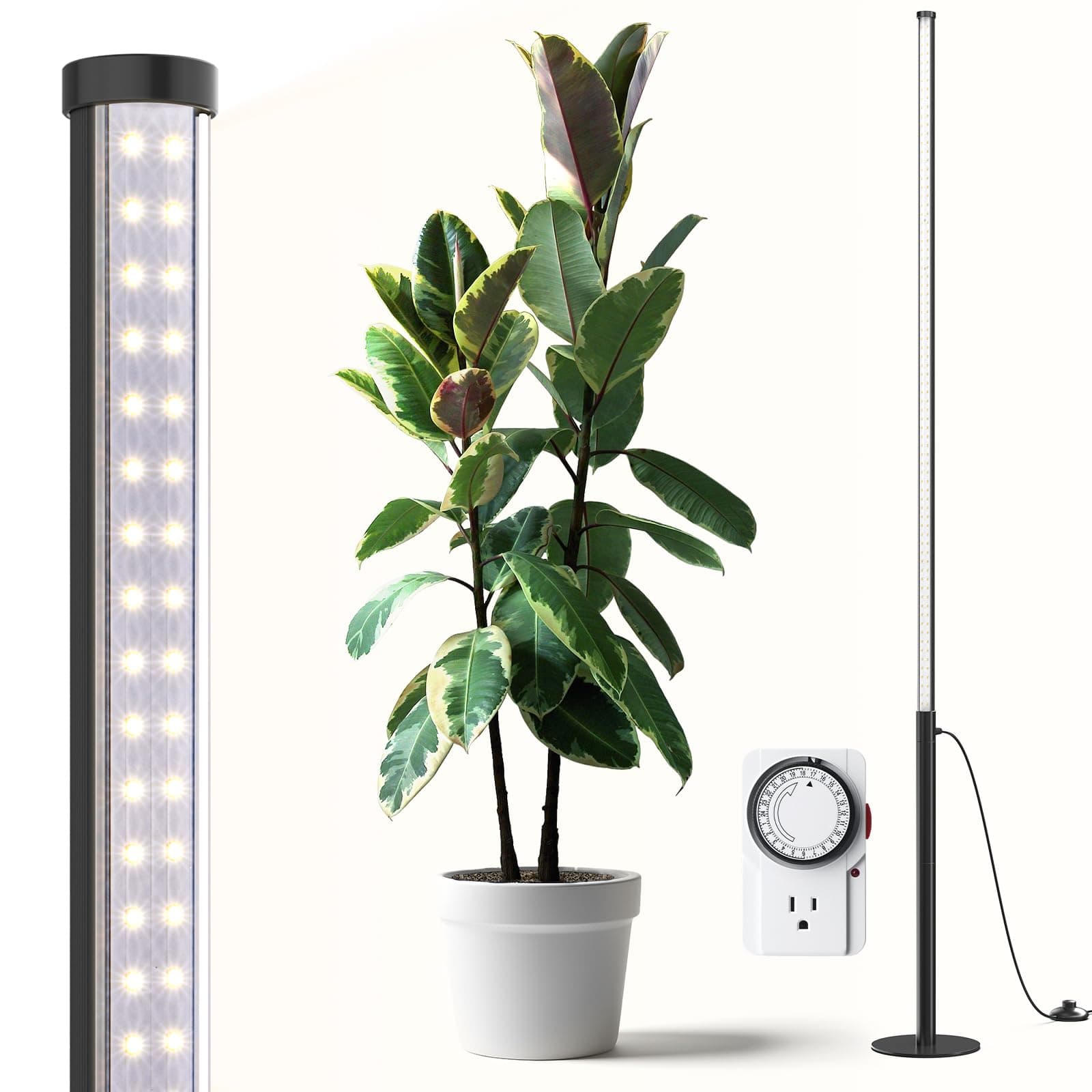 Barrina T10 Pro Vertical Grow Light, 42W, 5000K Full Spectrum, 4FT to 5.6FT