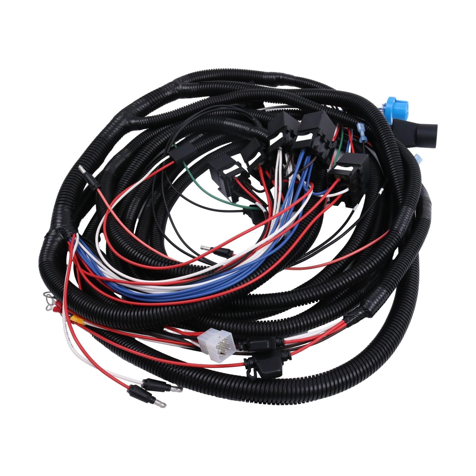 YUVANT 13 Pin 5 Relay Truck Side Wiring Harness MSC08001 MSC04316 Compatible with Boss Snowplow V Plow Straight Blade Plow