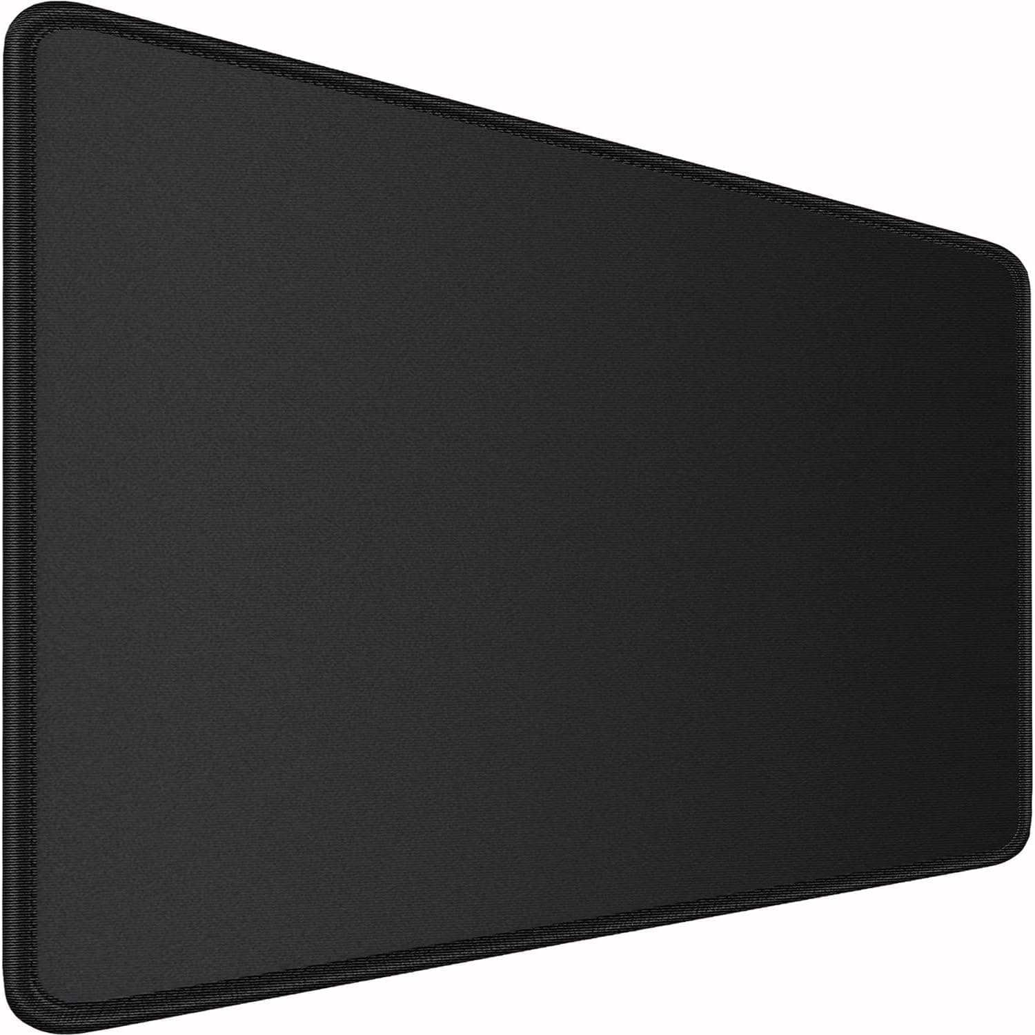 YUGMCOCE Large Gaming Mouse, 31.5x15.7 inch Large Extended Computer Keyboard Mouse Mat, Water Resist Non-Slip Mousepad Rubber Base Long XXL Desk Mouse Pad for Work & Gaming, Office & Home, Black