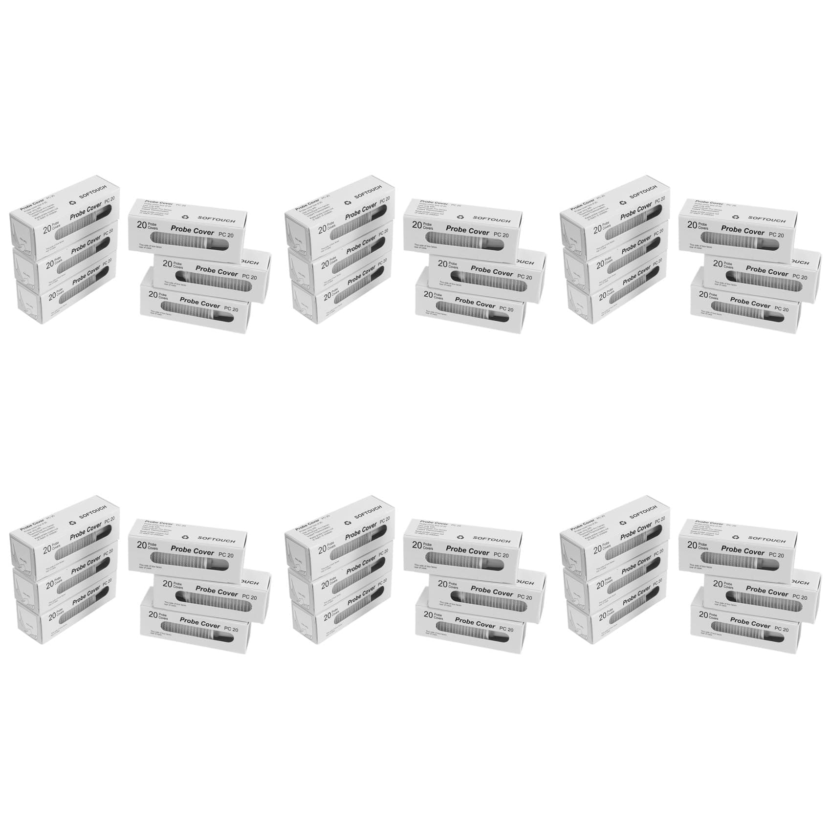 Okhugogo 720 Pcs Disposable Ear Thermometer Cover, Ear Thermometer Cover, for All Models