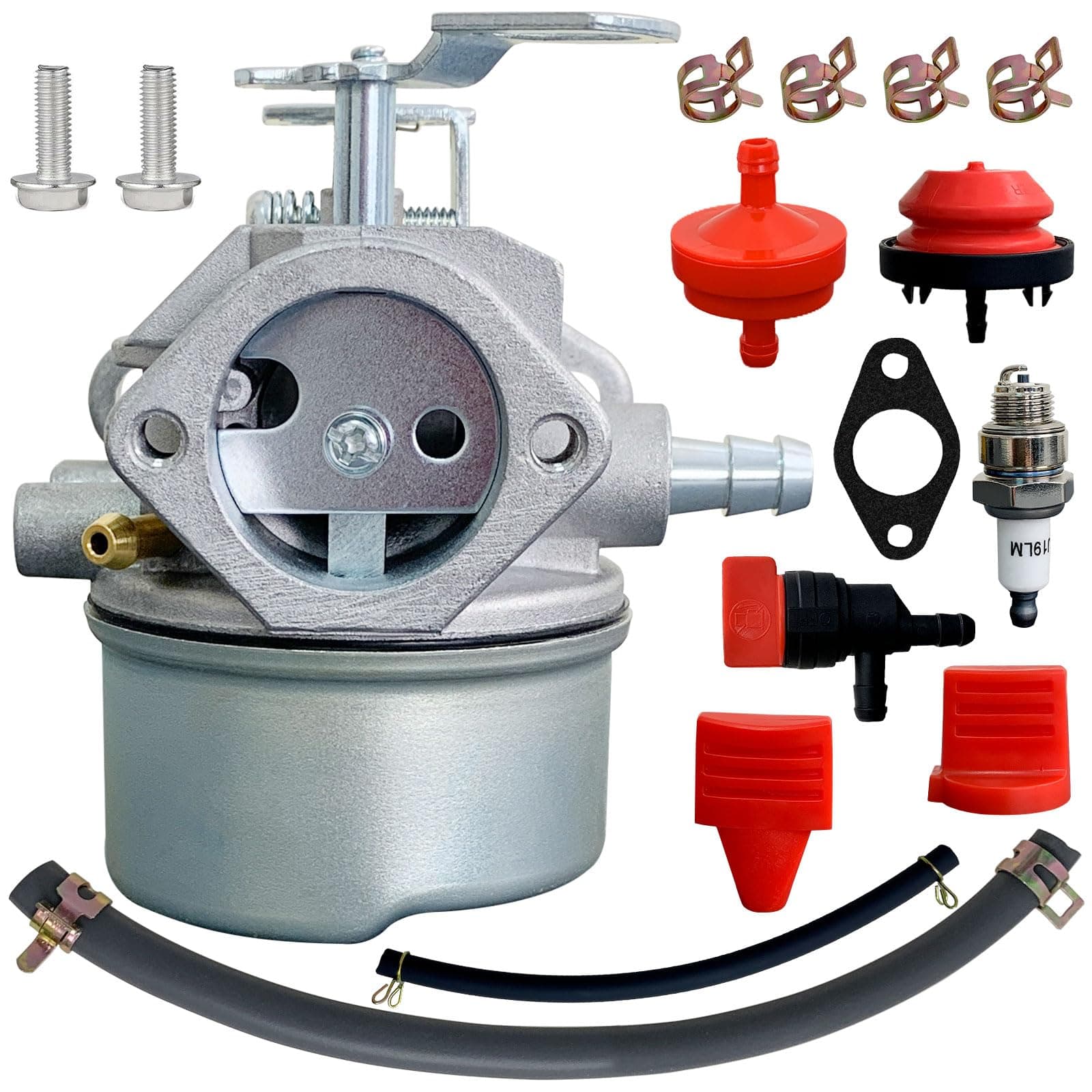 Ruixing OEM 640052 Carburetor for Tecumseh HMSK80 HMSK90 HMSK100 LH318SA LH358SA Snow Blower Thrower 8HP 9HP 10HP Engine Tecumseh 640054 640349