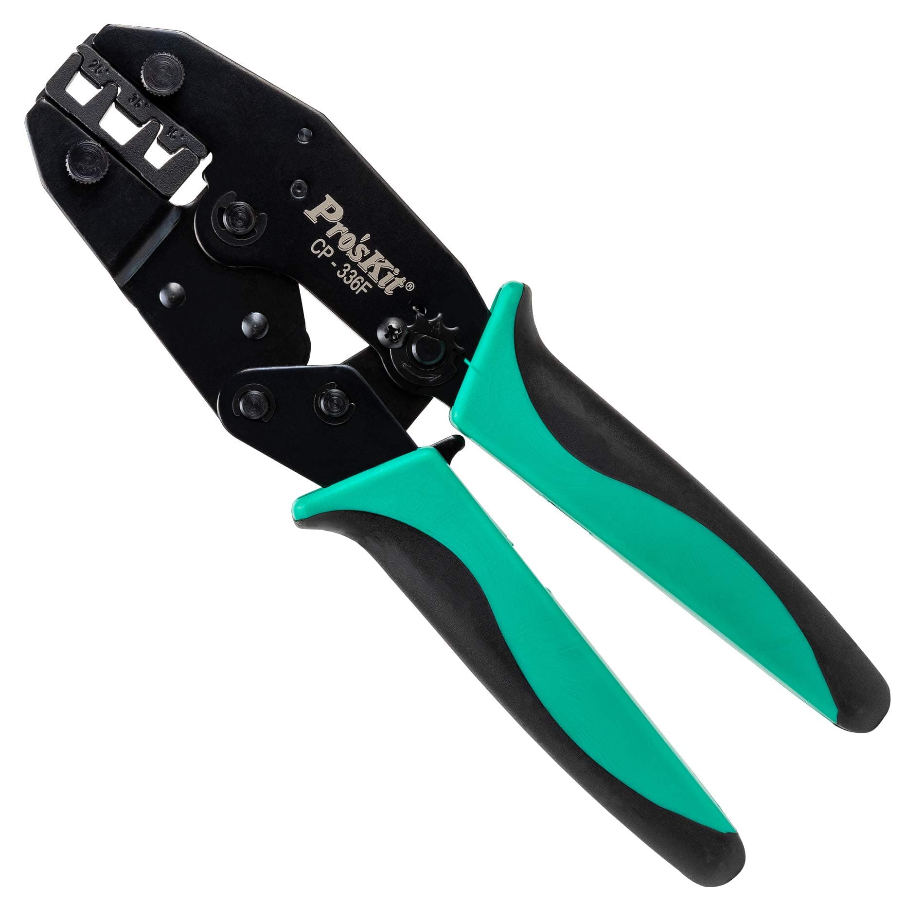 Pro'sKit 300-077 Lunar Series Crimper, Ferrules AWG 6-2, Multi