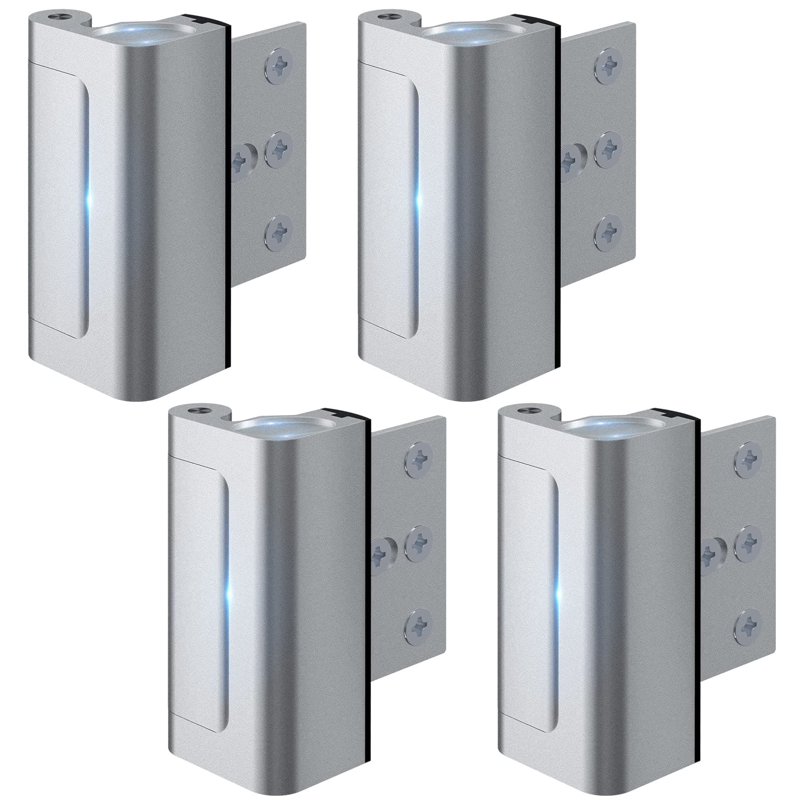 4 Pack Door Reinforcement Lock, Home Security Door Lock, Child Proof