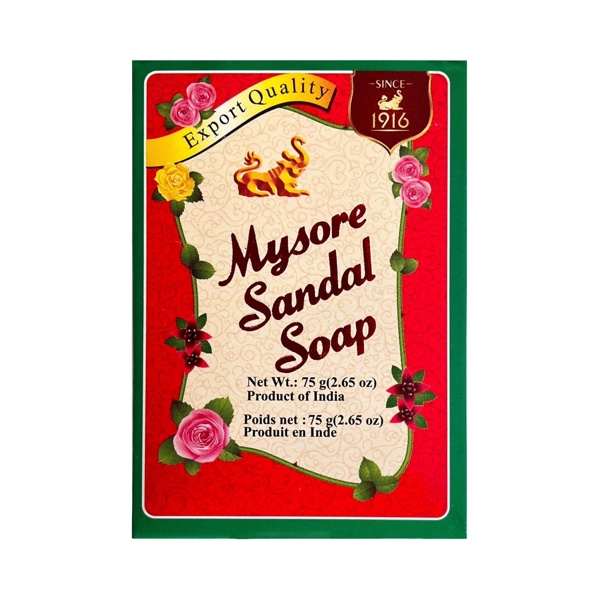 Mysore Sandal Soap 75g (Pack of 4)