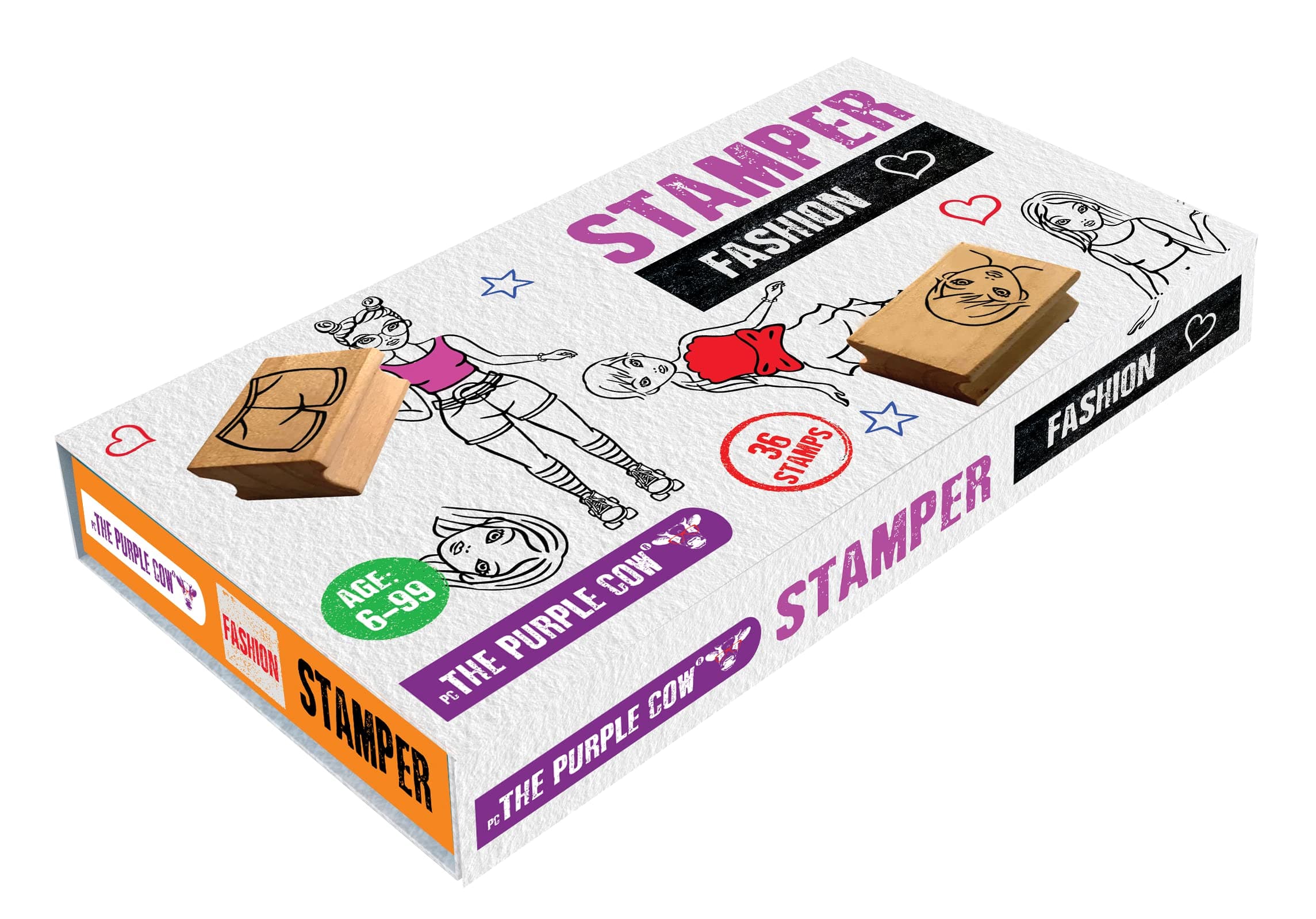 Stamper - Fashion. The Purple Cow Stamper Kits are Nothing Short of a Revolution in The Accessibility to Art Among Children and Adults Alike. Creative Design Tools is Now accessible to All