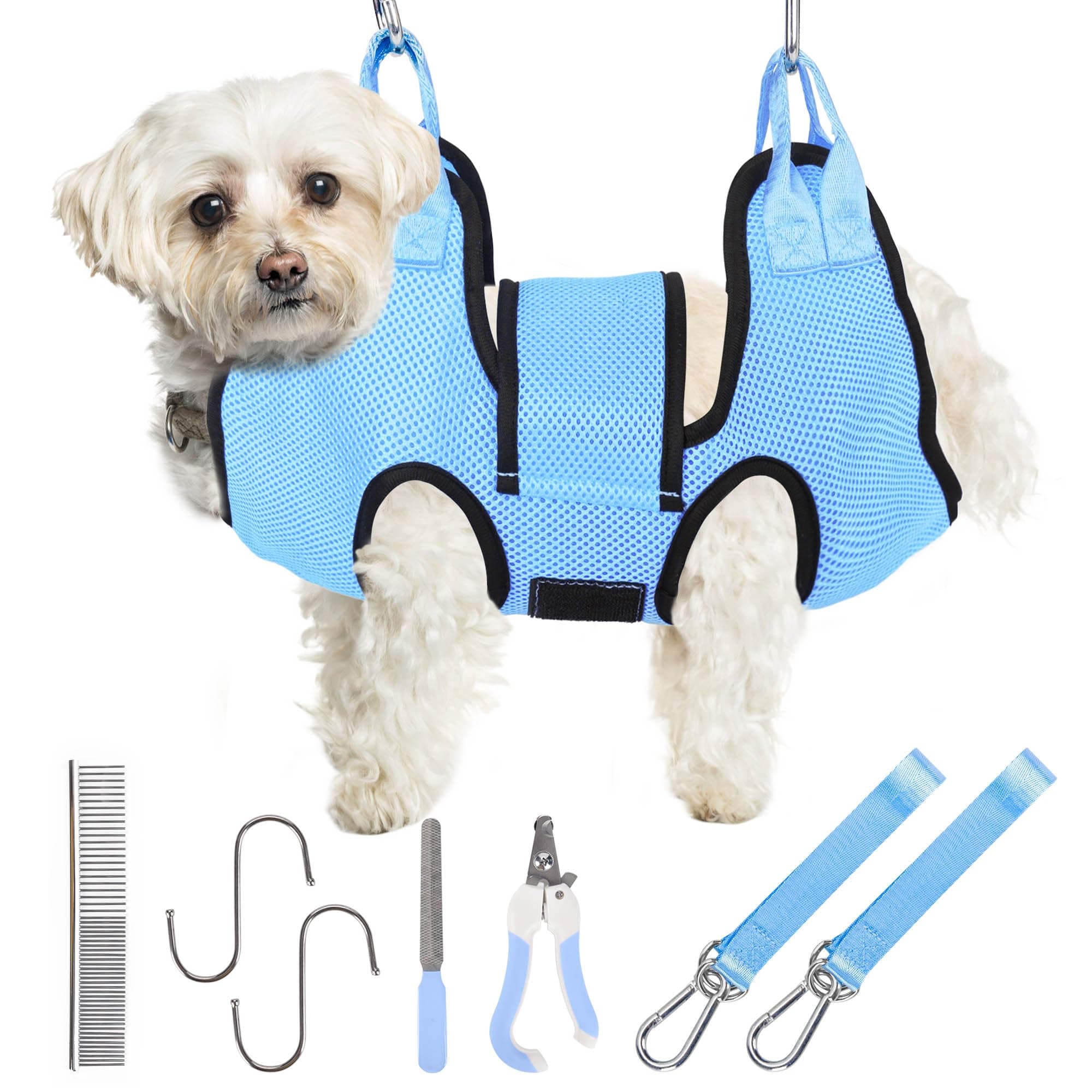 PatiencET Dog Grooming Hammock Kit