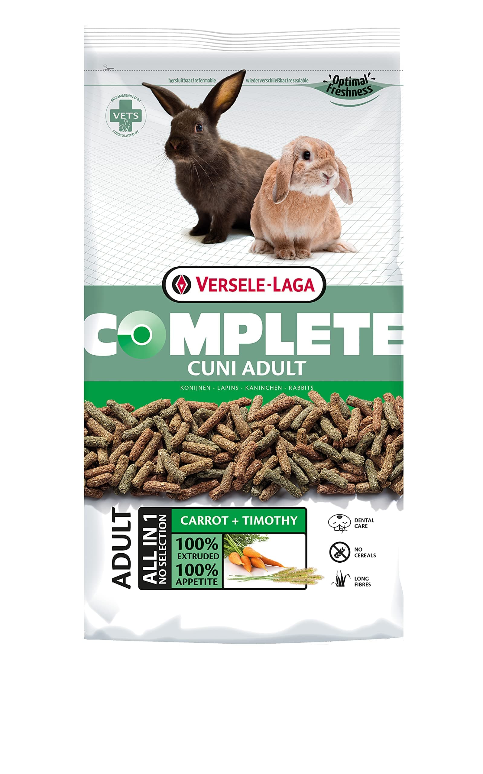 Versele-Laga Complete Cuni Adult Rabbit Food, 1.75 KG (1.75 KG)