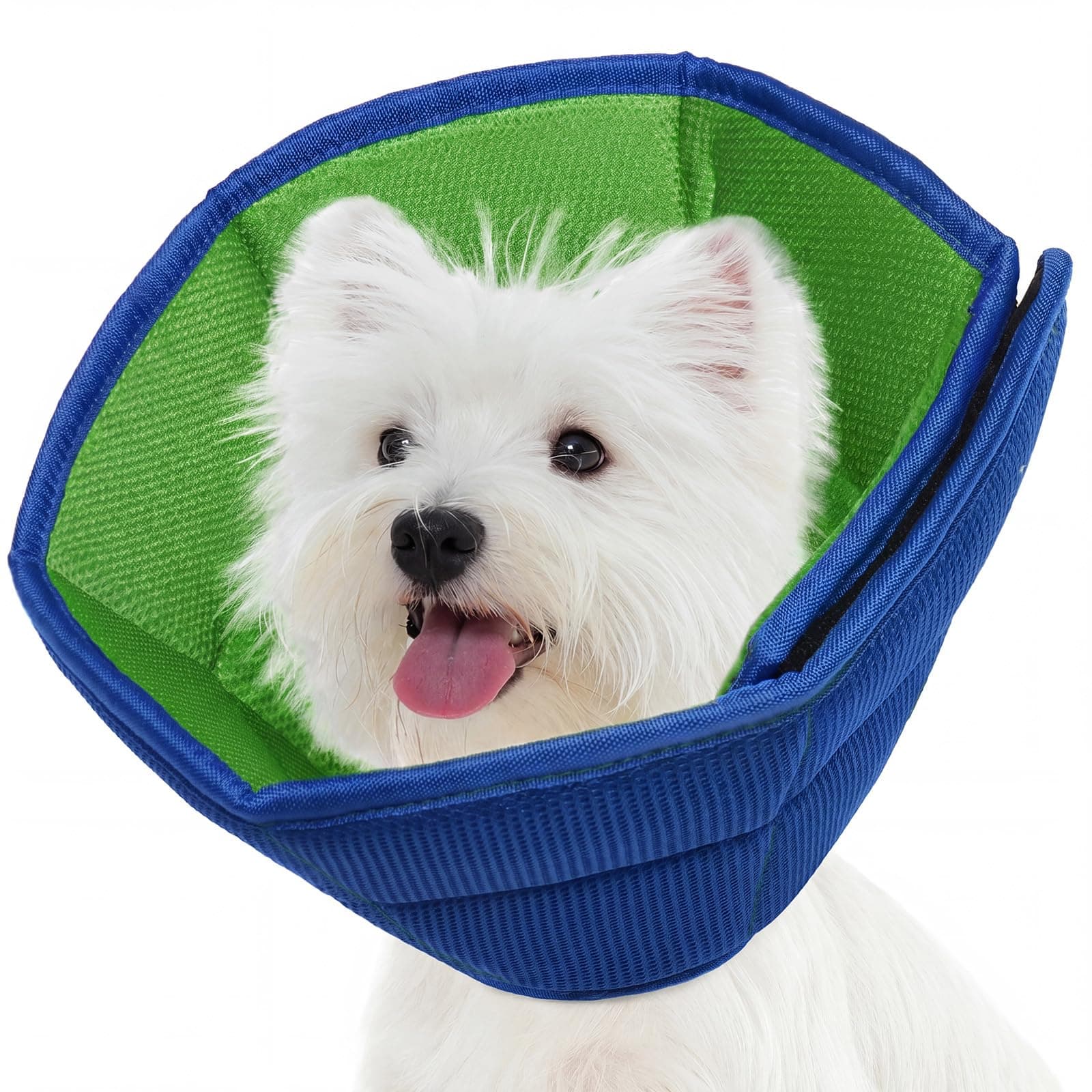 Dog Cone Collar Soft Cone for Medium Dogs After Surgery Adjustable Elizabethan Collar for Dogs to Stop Licking Wounds, Biting Stitches Professional Pet Recovery Cones E-Collar for Dog