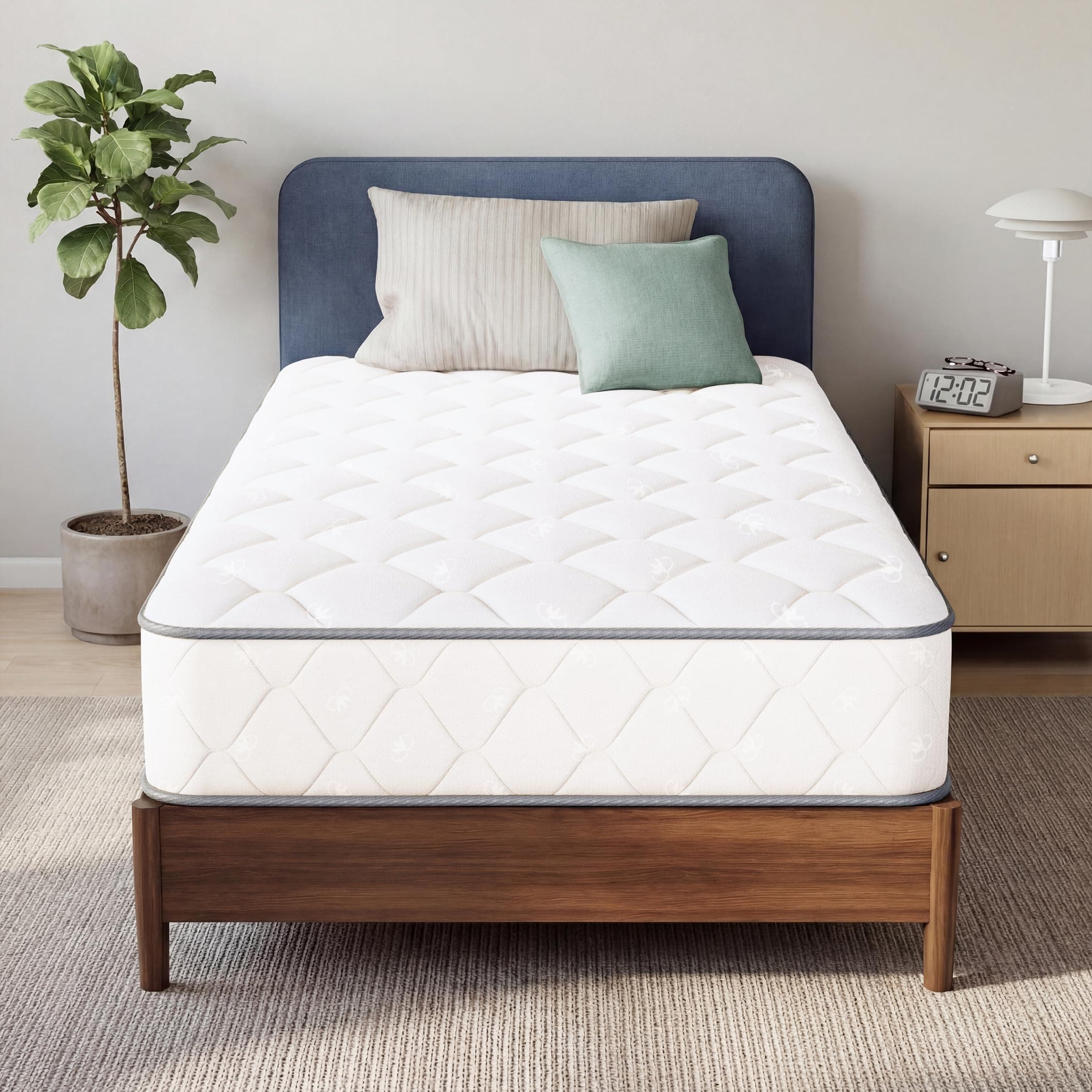 Neo Sleep Twin 8 Inch Cool Hybrid Mattress with Innerspring Coil Support
