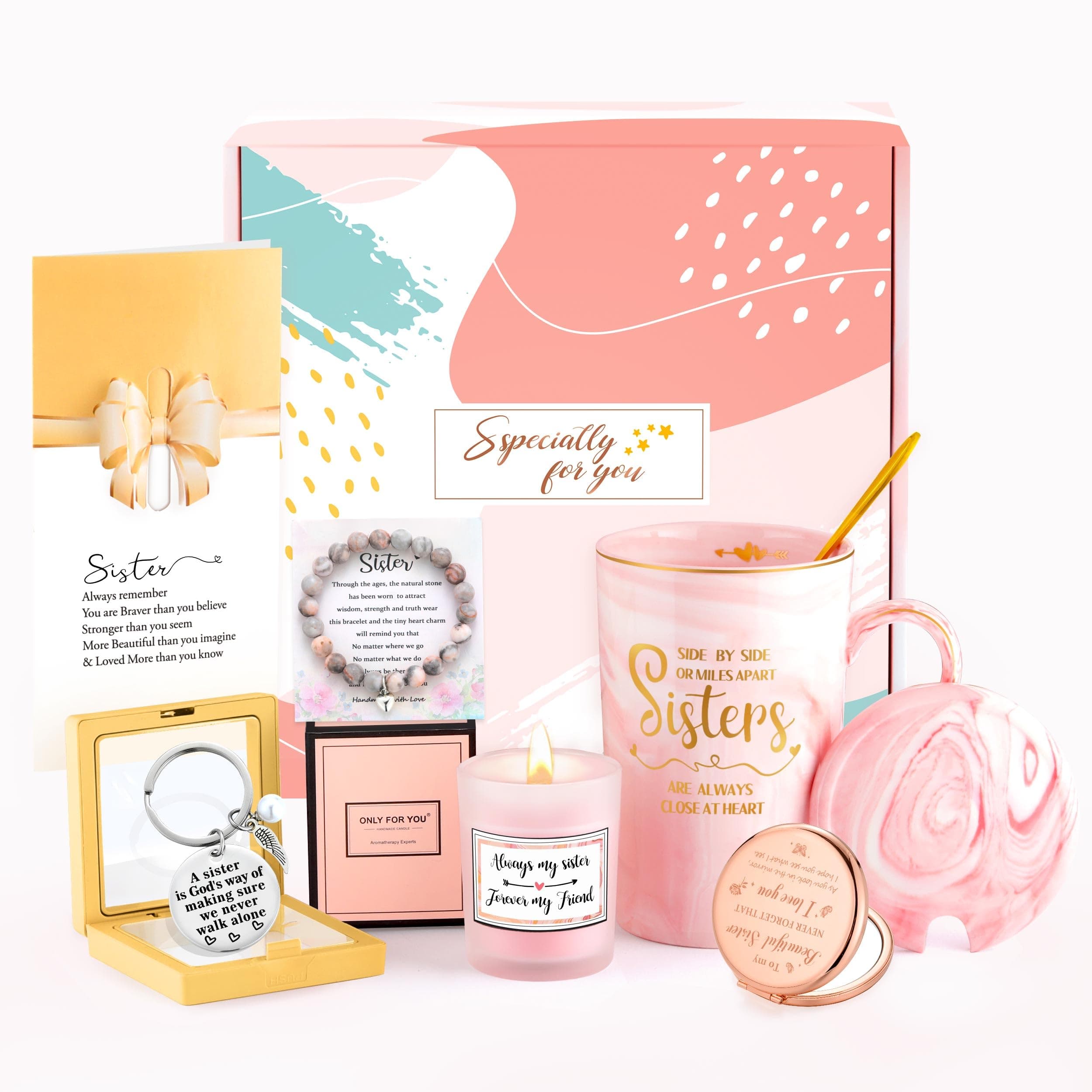 Gagalico Sister Gifts from Sister Happy Birthday Gifts for Sisters in Law Cool Little Sis Big Sis Gift Ideas from Sisters Brother Christmas Gifts