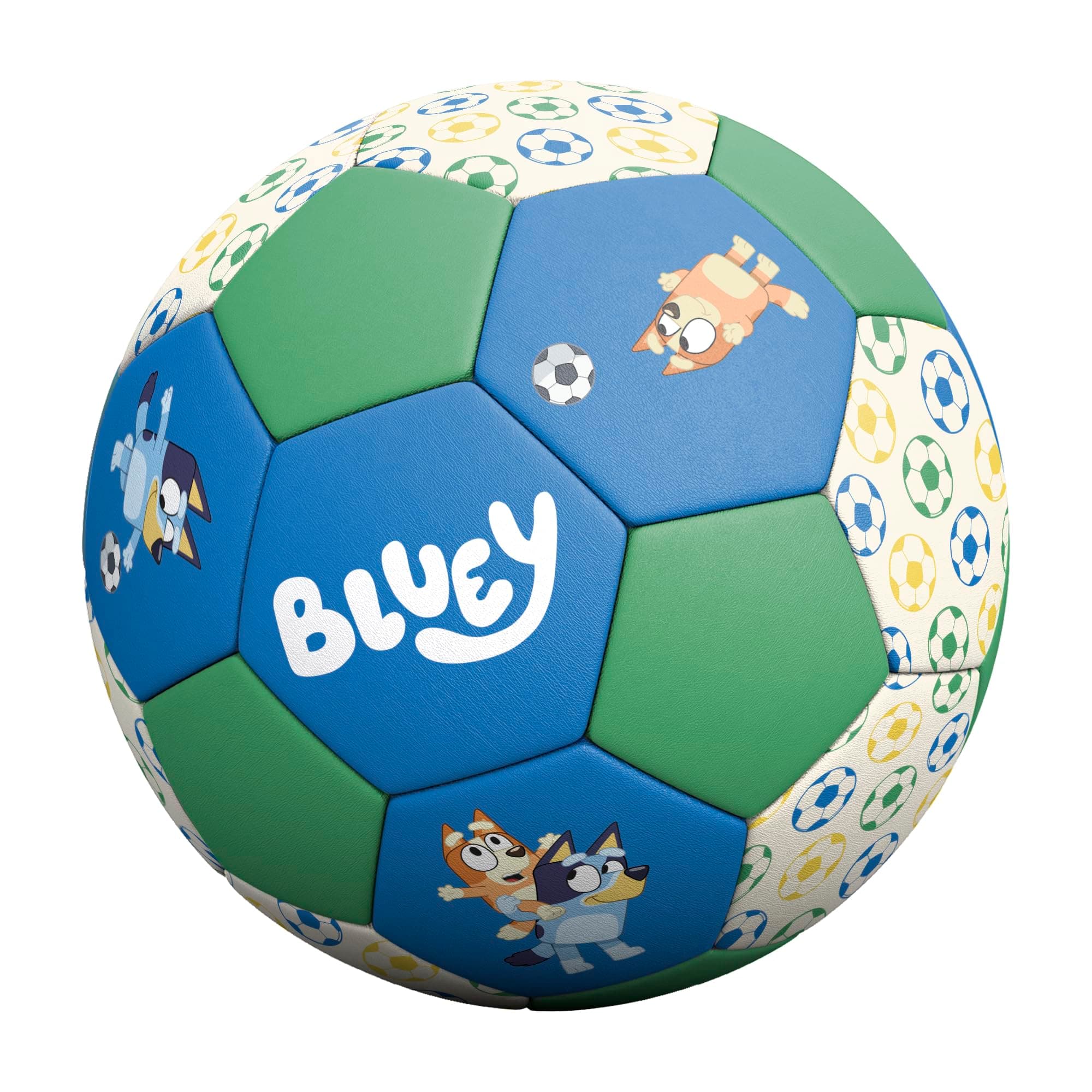 Soccer Ball 7 Inch for Kids 3+ Years Old, Ships Deflated, Bluey Jr