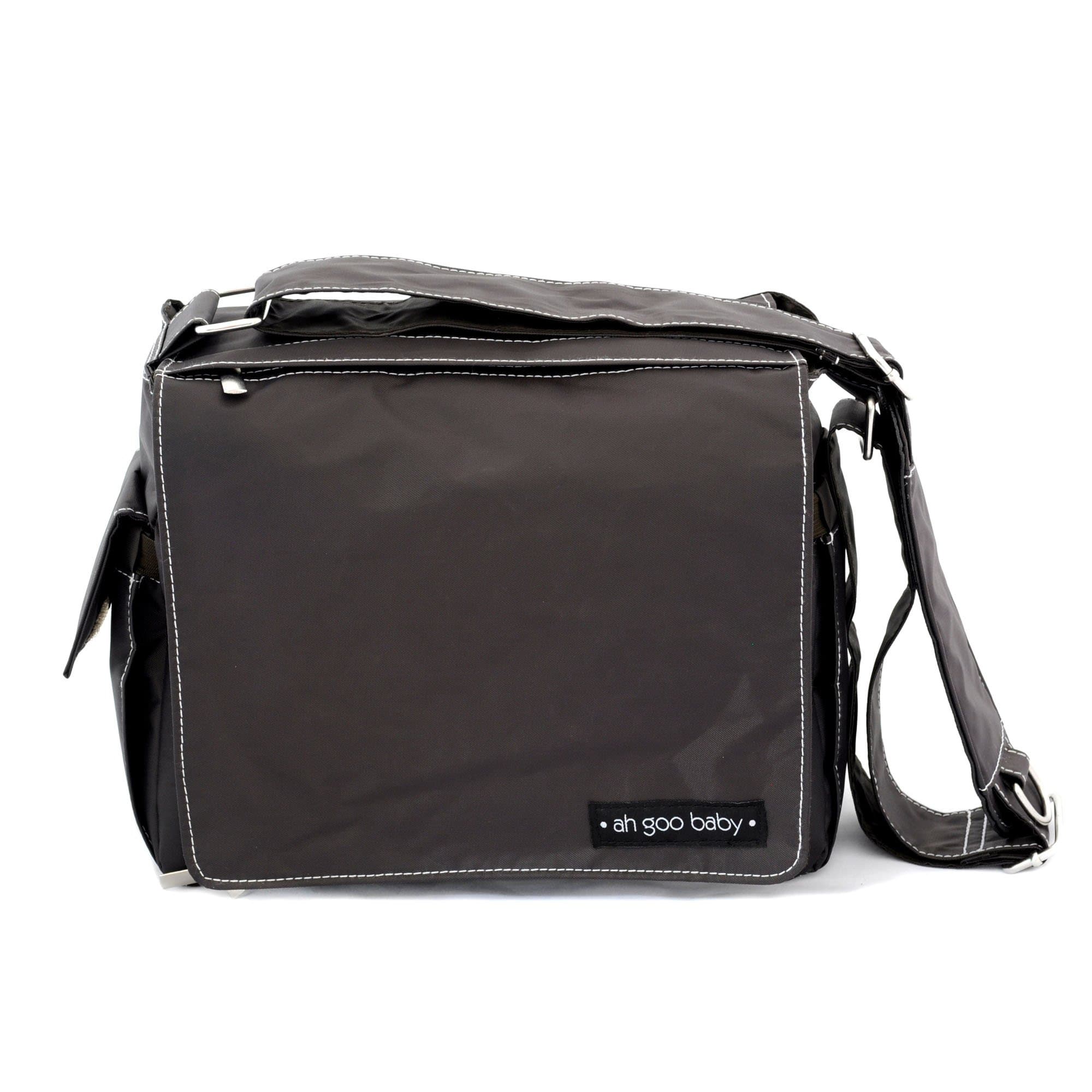 Ah Goo Baby The Grab and Go Diaper Bag - Java, Chocolate/Cream