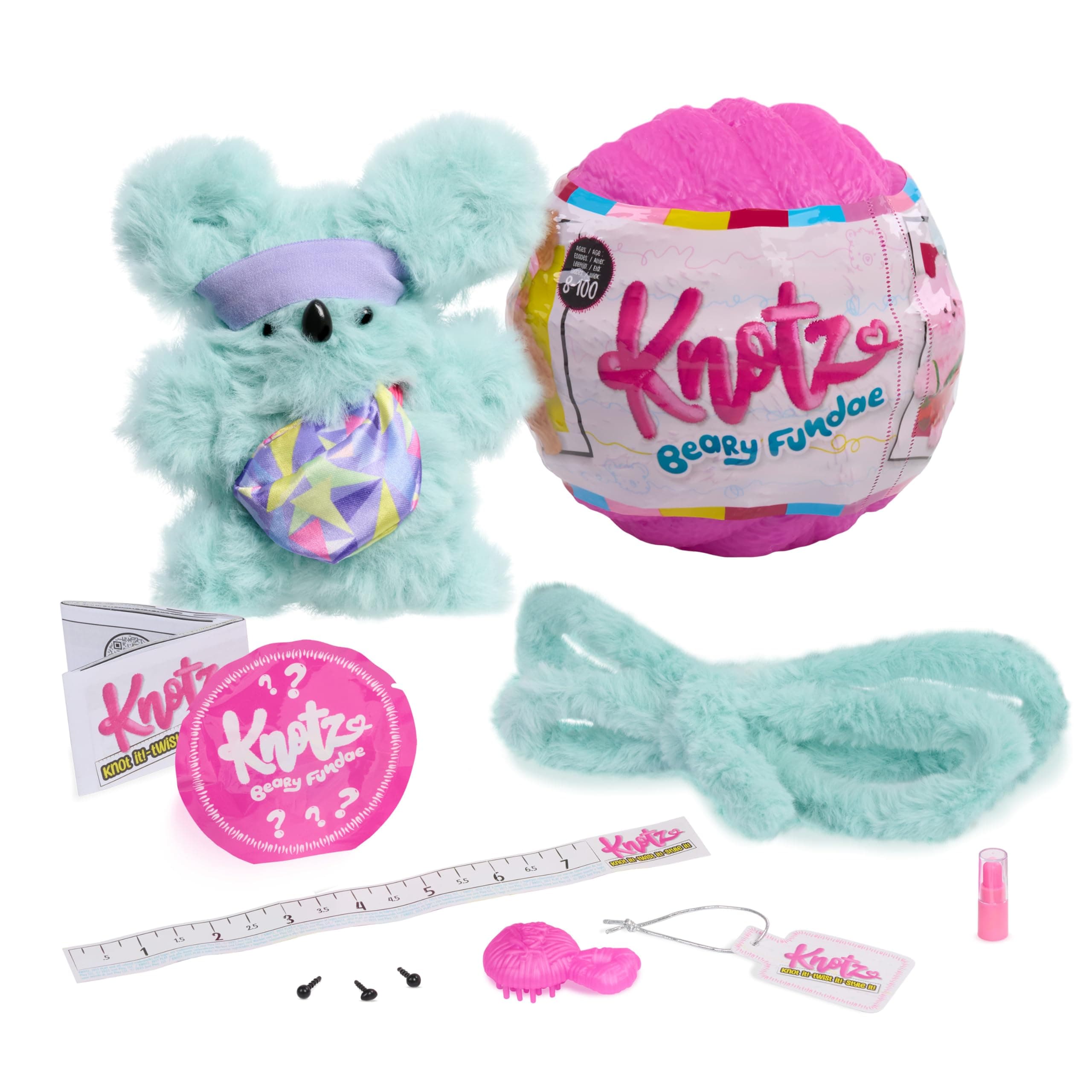 Just Play Knotz Ecommerce 3 Pack Beary Fun, Kids Toys for Ages 8 Up