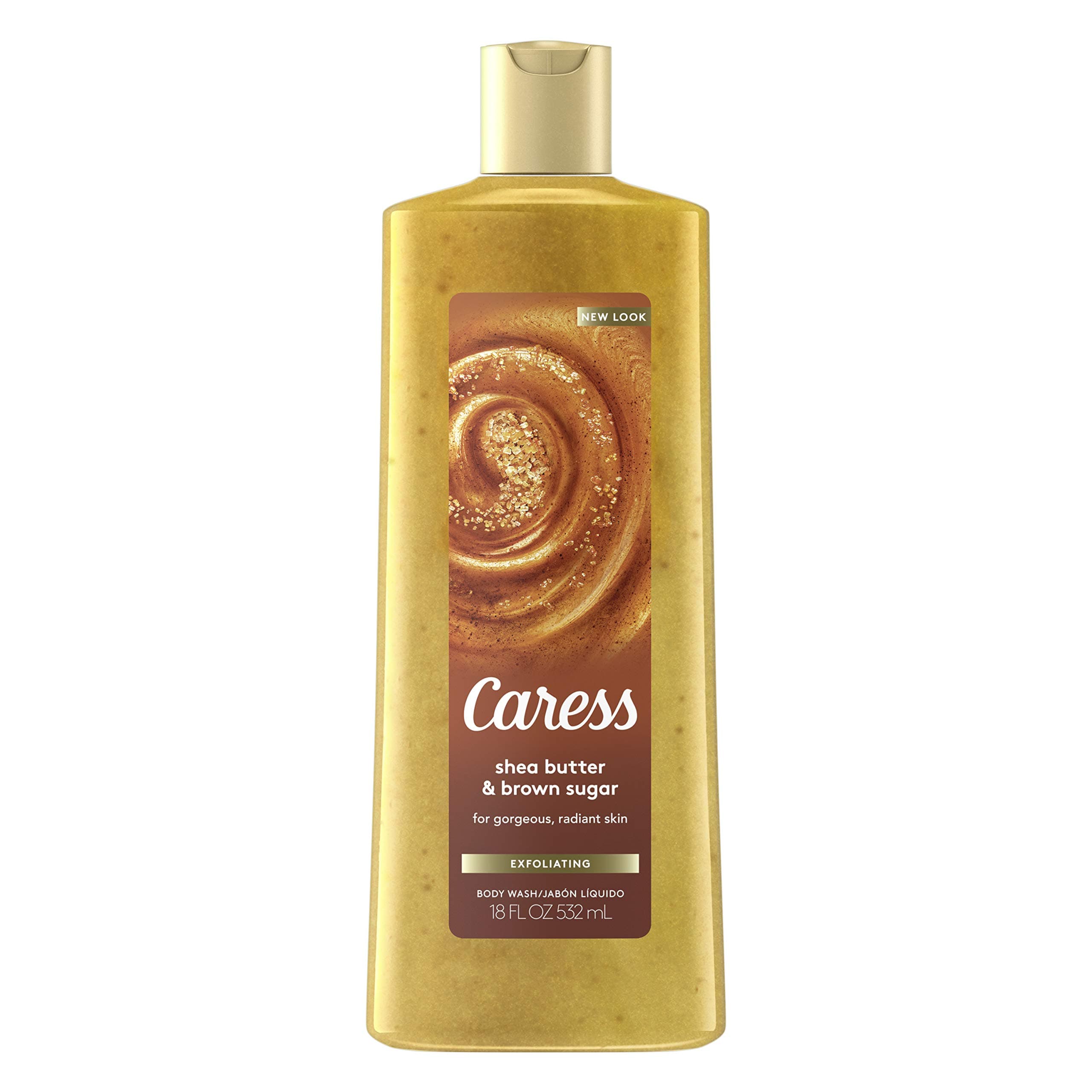 Caress Evenly Gorgeous Exfoliating Body Wash 18 oz (Pack of 3)