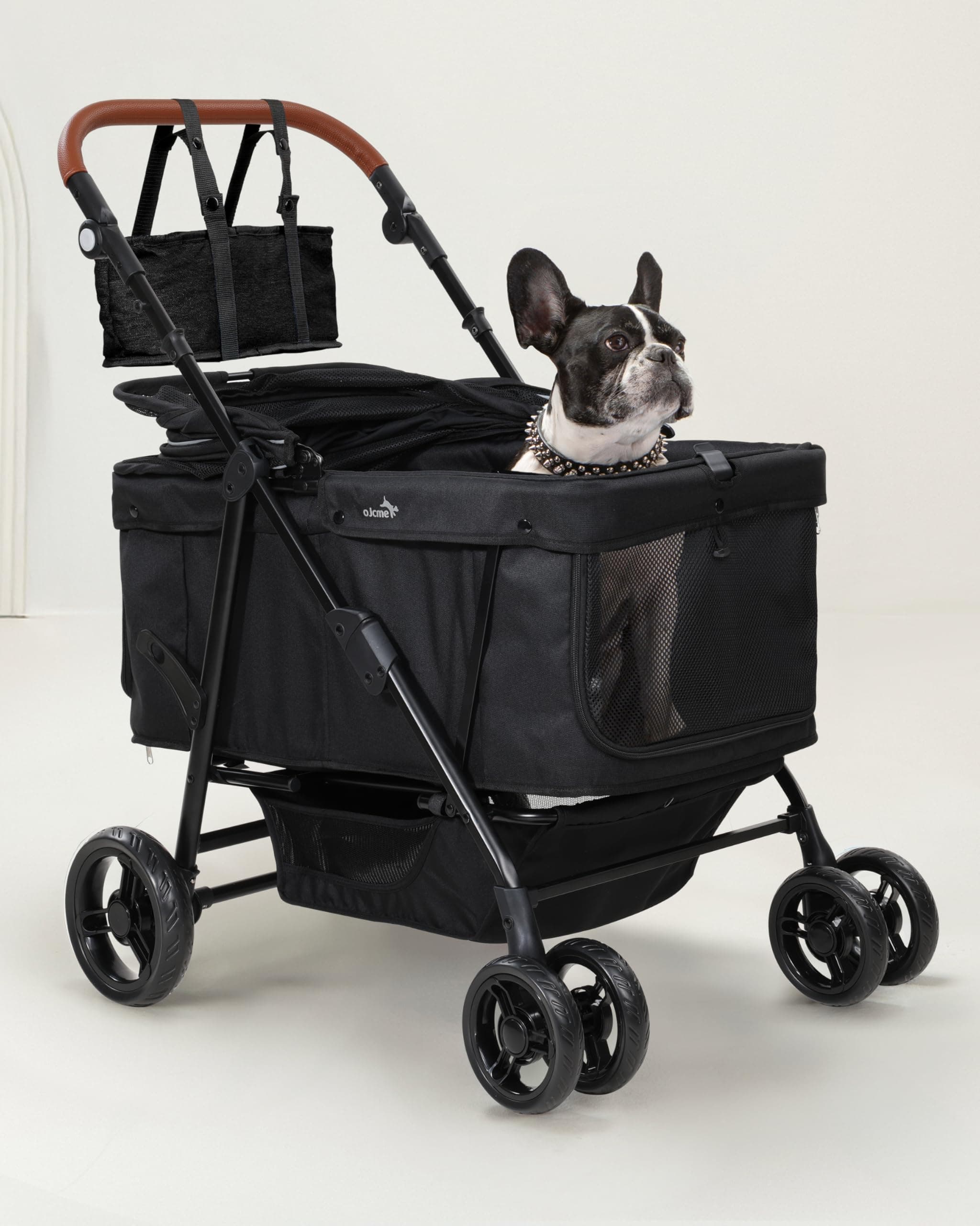 OJCME Dog Stroller for Large & Medium Dogs (20–132 lbs), for 2 Small Dogs