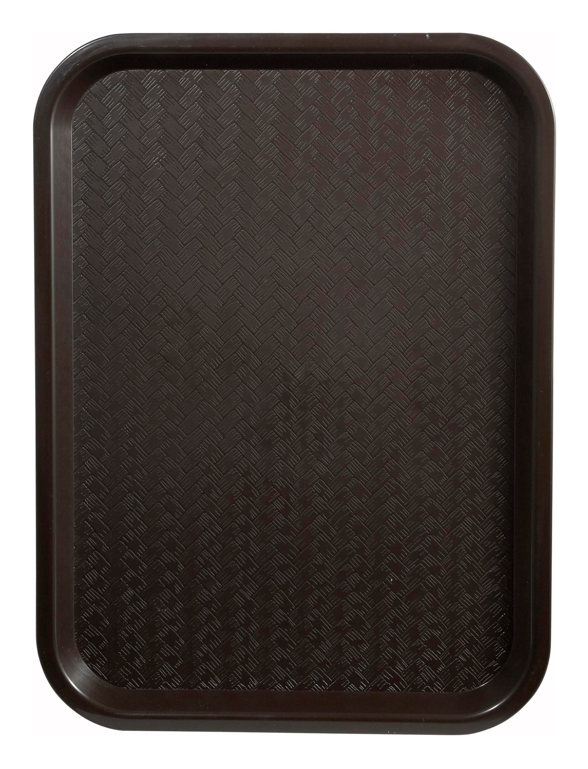 Winco Fast Food Tray, 14 by 18-Inch, Medium, Brown