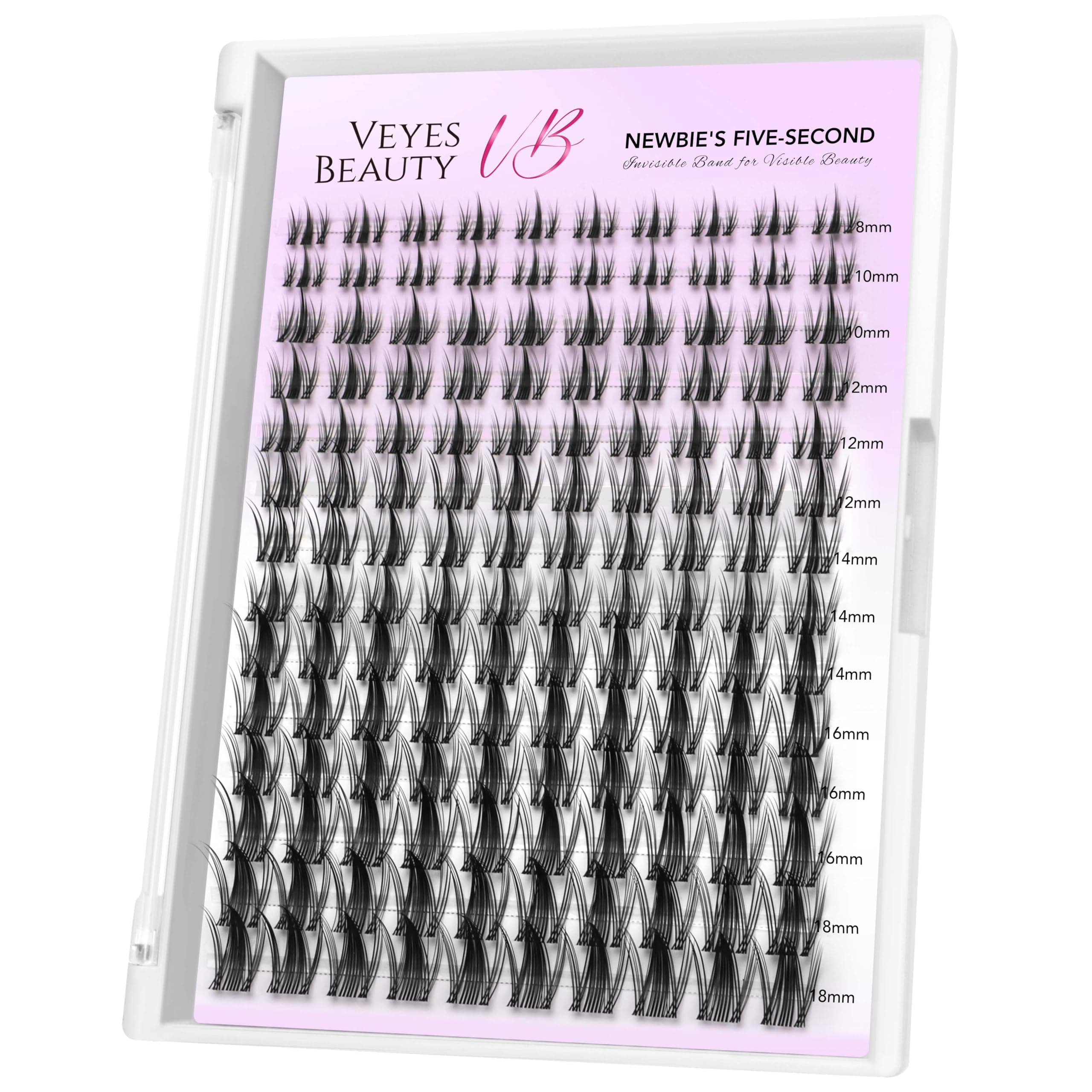 VEYESBEAUTY Lash Clusters Eyelashes Cluster Lash Extension Manga 8-18mm