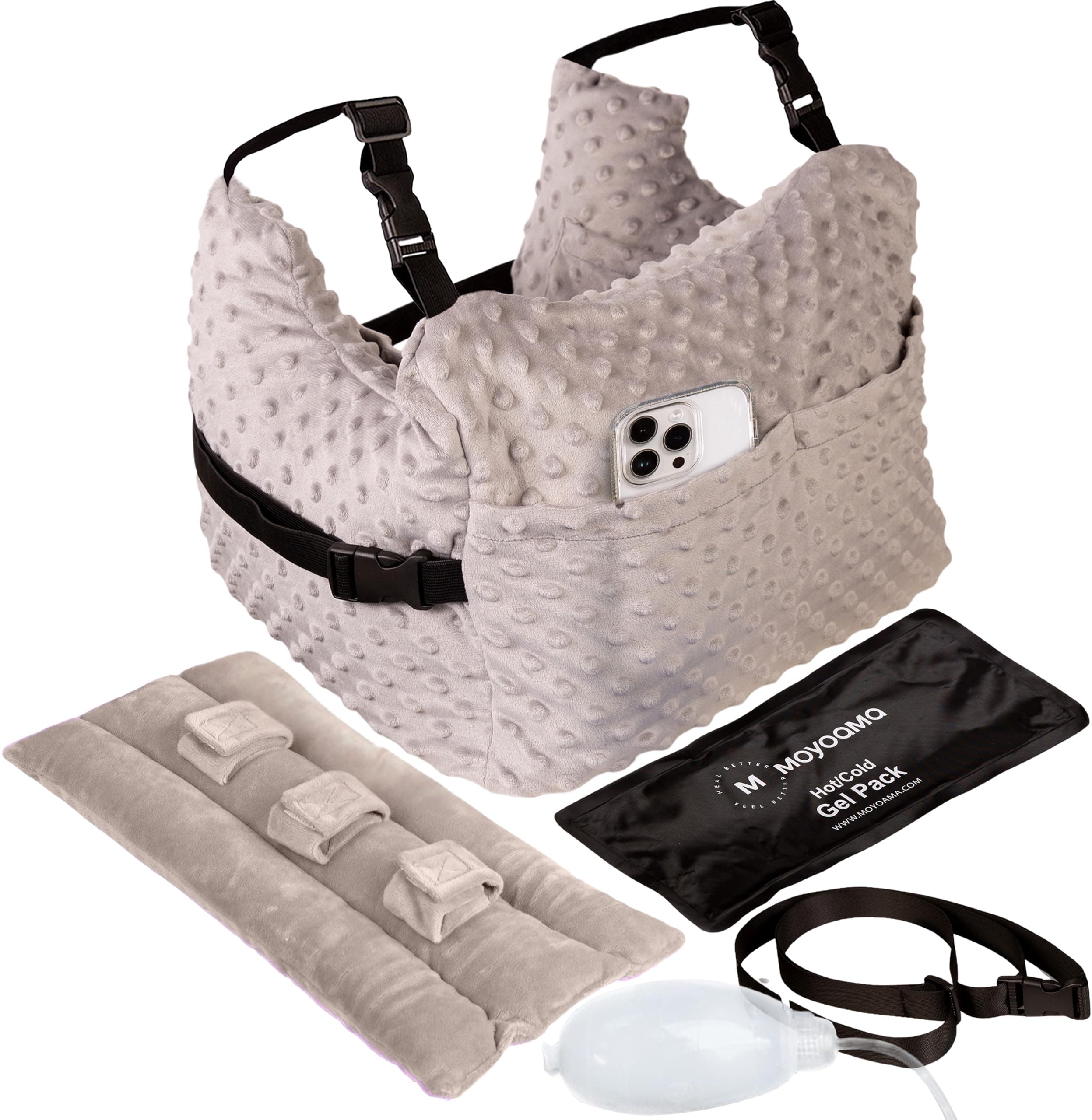 MOYOAMA Post Mastectomy Pillow - Post Surgery Pillow for Car, Breast Reduction & Augmentation Patients, Breast Pillow After Heart Surgery Pillow, Mastectomy Recovery Must Haves, Post Surgery Gift