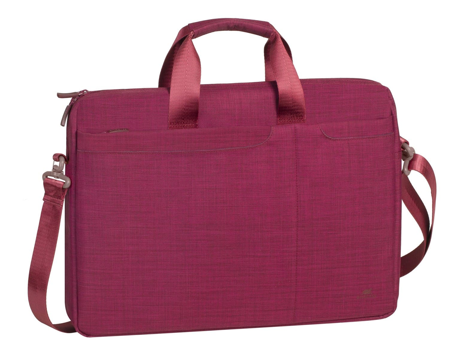 Rivacase 8335 Laptop Bag for Women | Computer Bag | Fits Laptop 15.6 inch |, Lightweight | Padded Sleeve Inside | Red Color