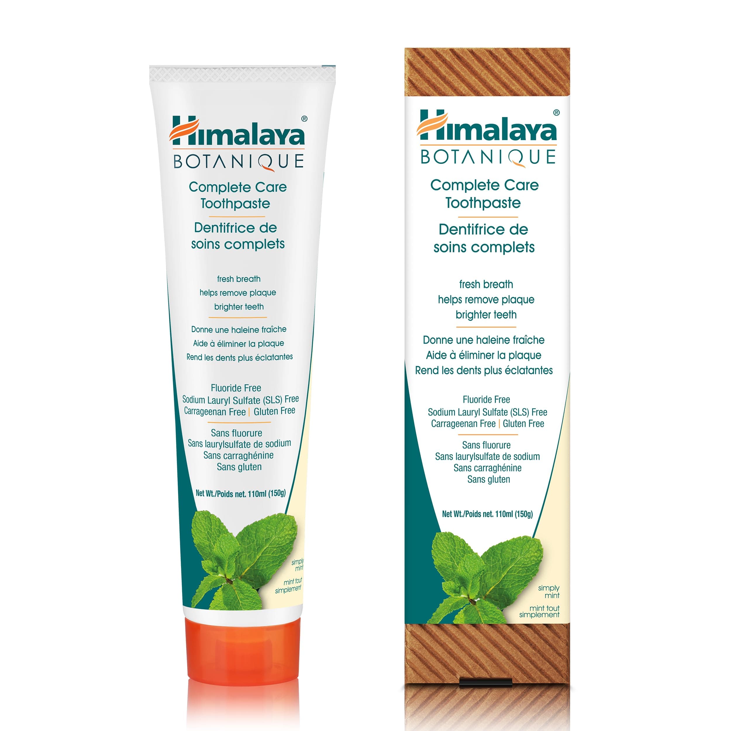 Himalaya Botanique Complete Care Toothpaste, Mint, 150 g (5.29 oz)