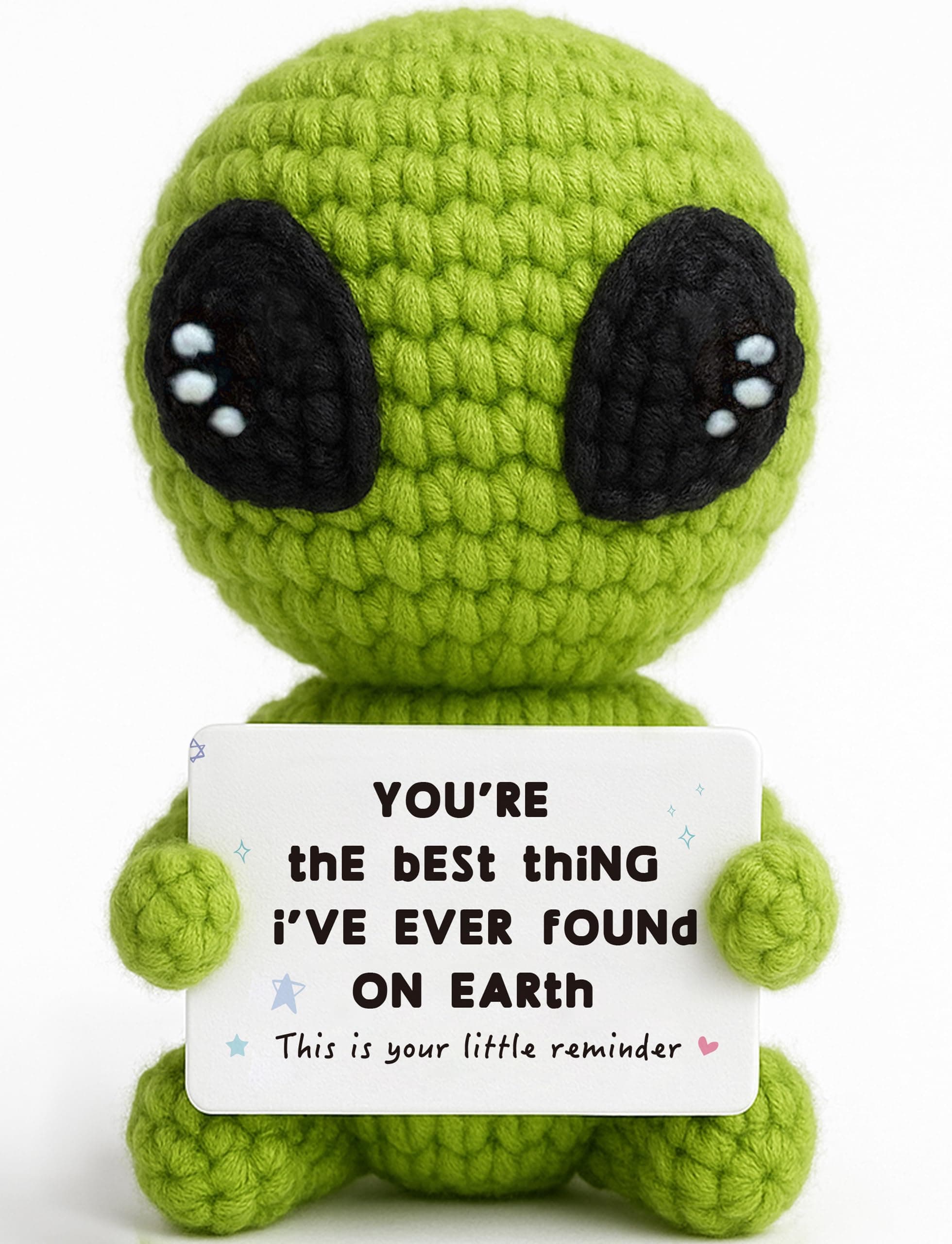TKGIFTHOT Unique Valentines Gifts for Him Her Boyfriend Girlfriend Crochet Alien Valentines Day Anniversary Birthday Funny Romantic Gifts to My Love Men Women