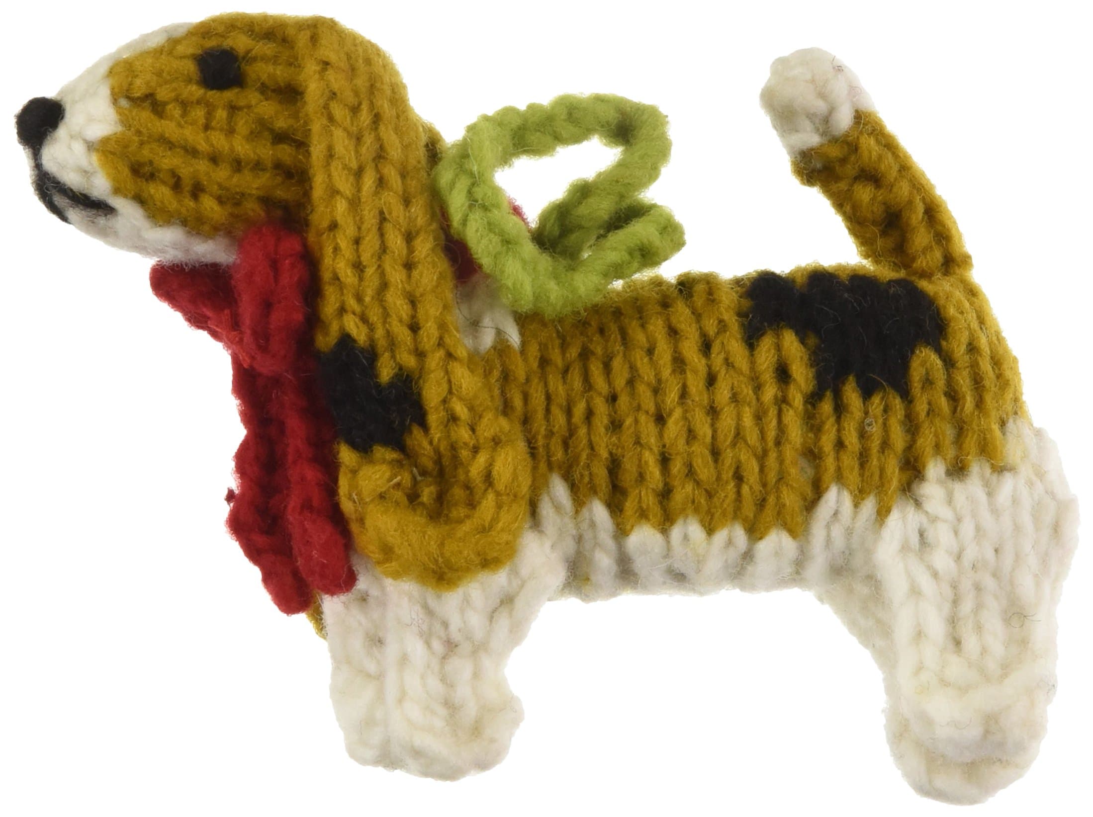 Chilly Dog Basset Hound Dog Ornament