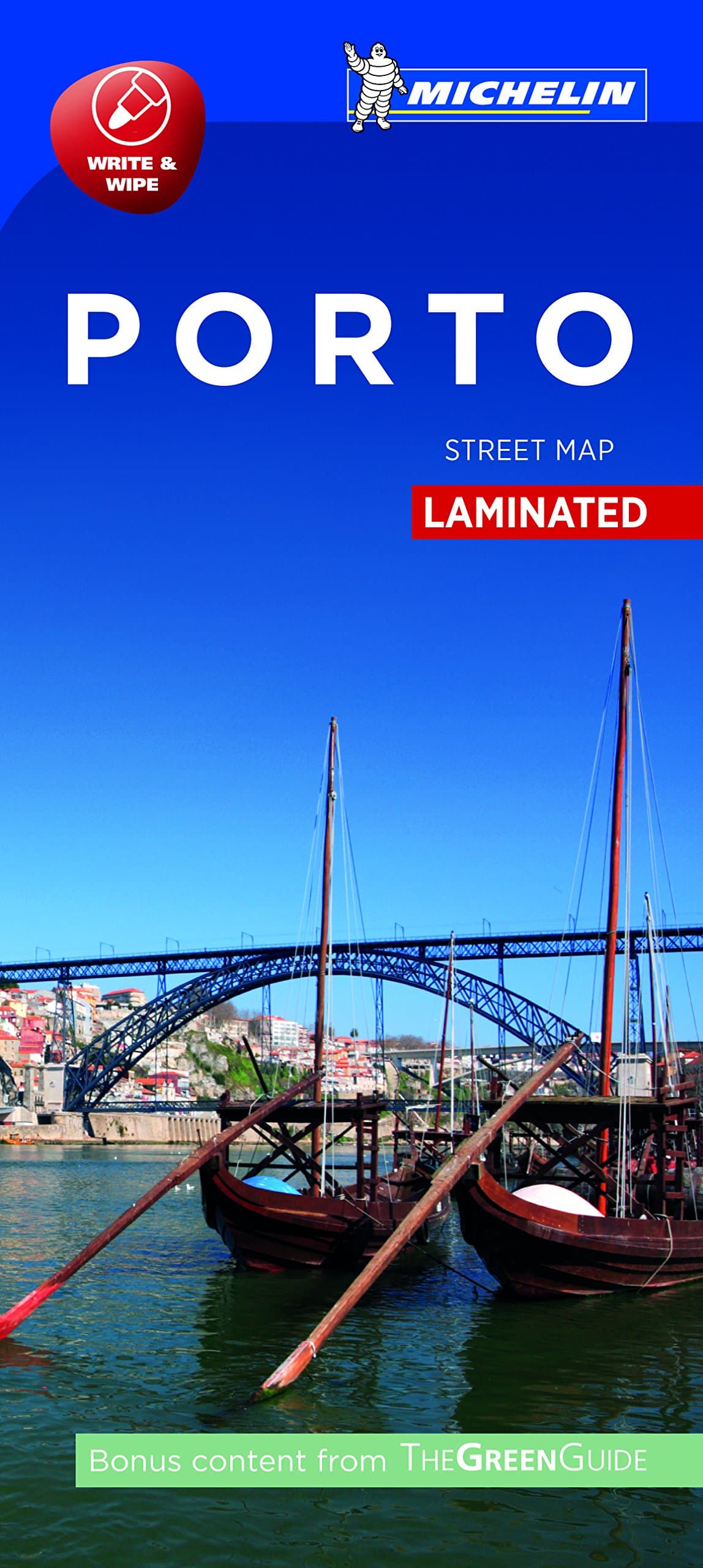 Porto Plan de ville plastifiés