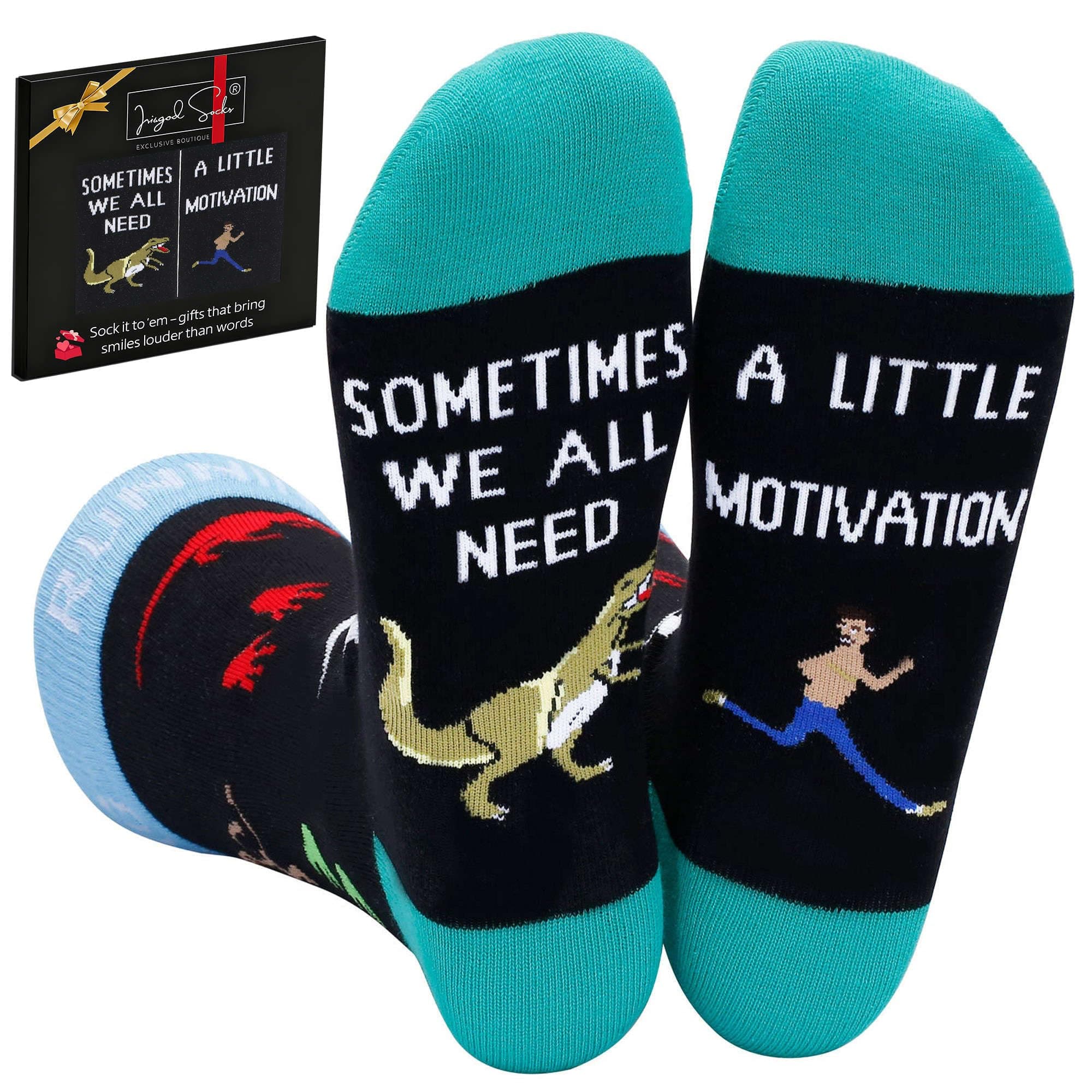 IRISGOD Funny Nerd Socks | Cool Stocking Stuffers | Holidday Gifts For Men and Women