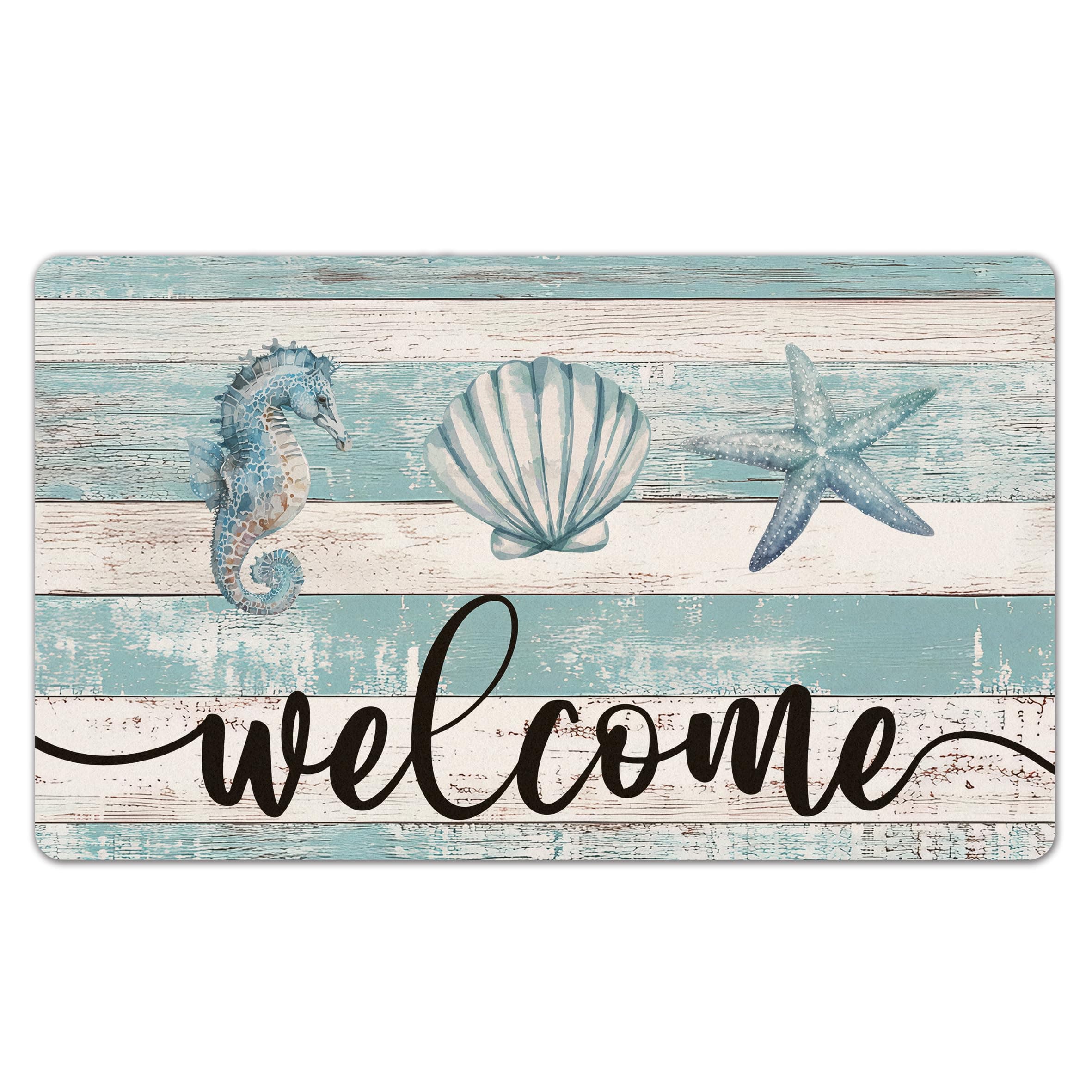 721Dr-dd-welcome Home & Kitchen, Entryway Furniture, Doormats